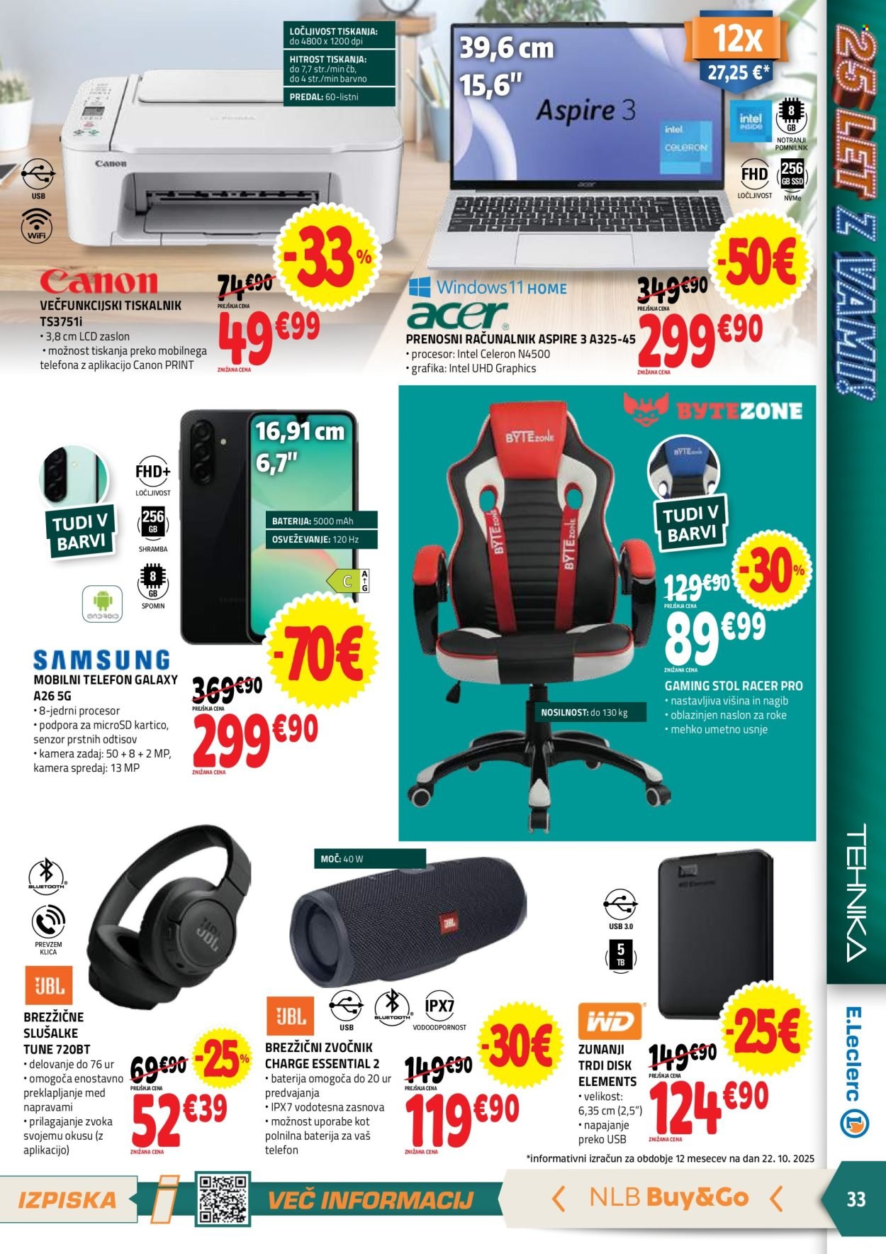 E.LECLERC katalog - Od srede, 5. 11. 2025 (2025-11-05 - 2025-11-15)