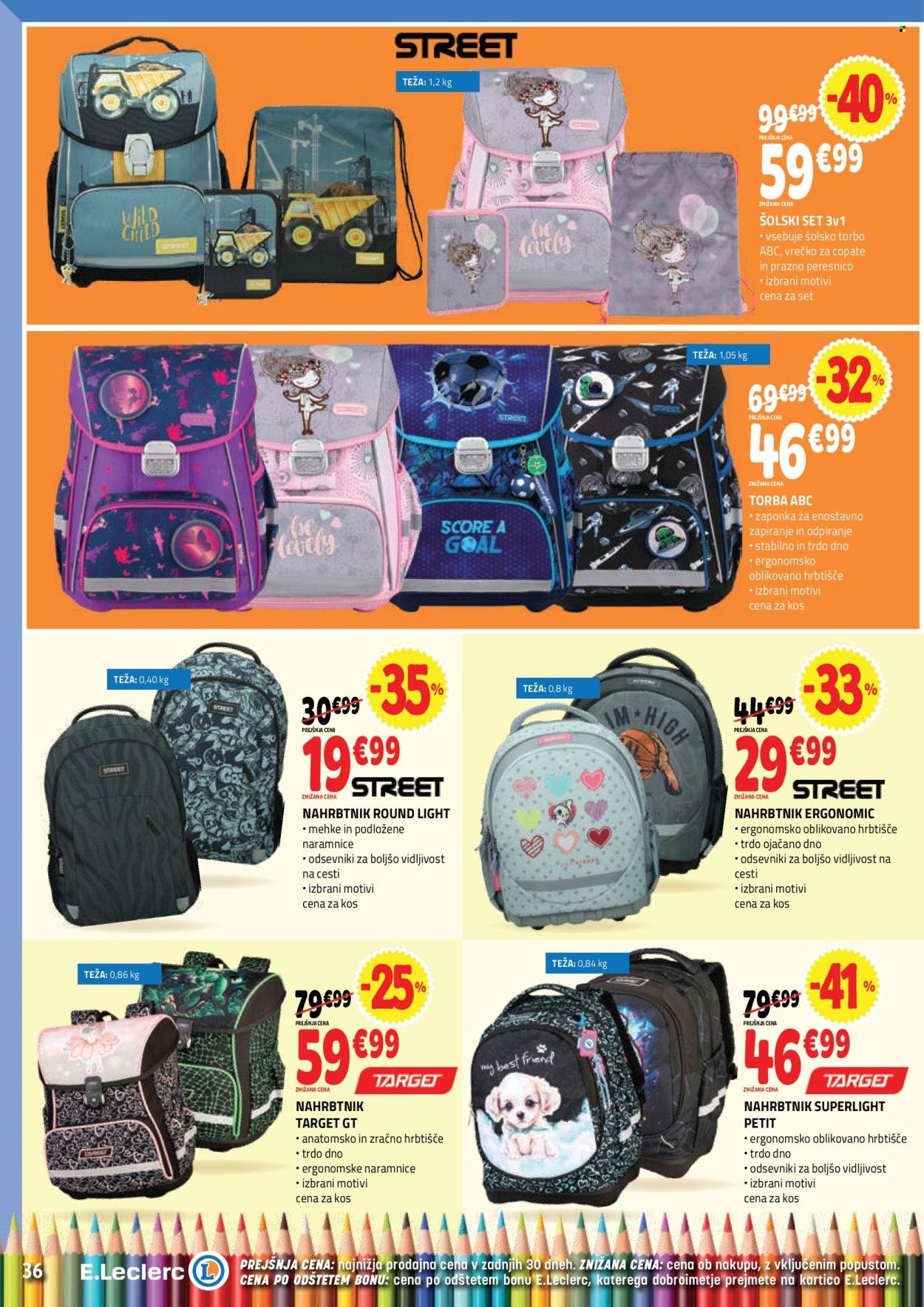E.LECLERC katalog - Katalog vse za šolo