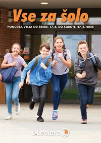 E.LECLERC katalog - Katalog vse za šolo