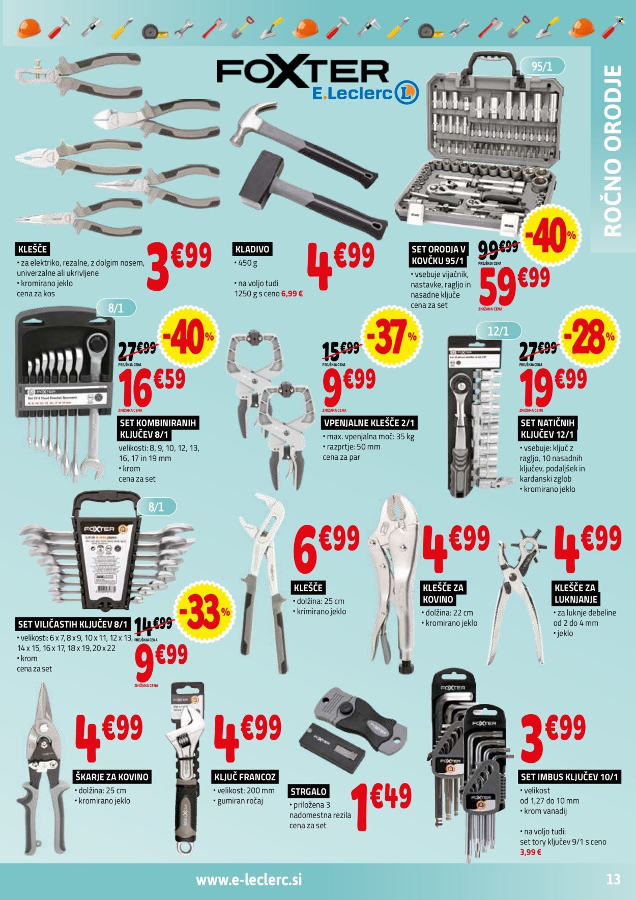 E.LECLERC katalog - Vse za mojstre (2026-02-11 - 2026-02-21)