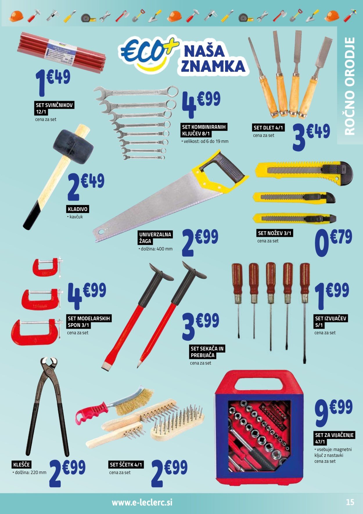 E.LECLERC katalog - Vse za mojstre (2026-02-11 - 2026-02-21)