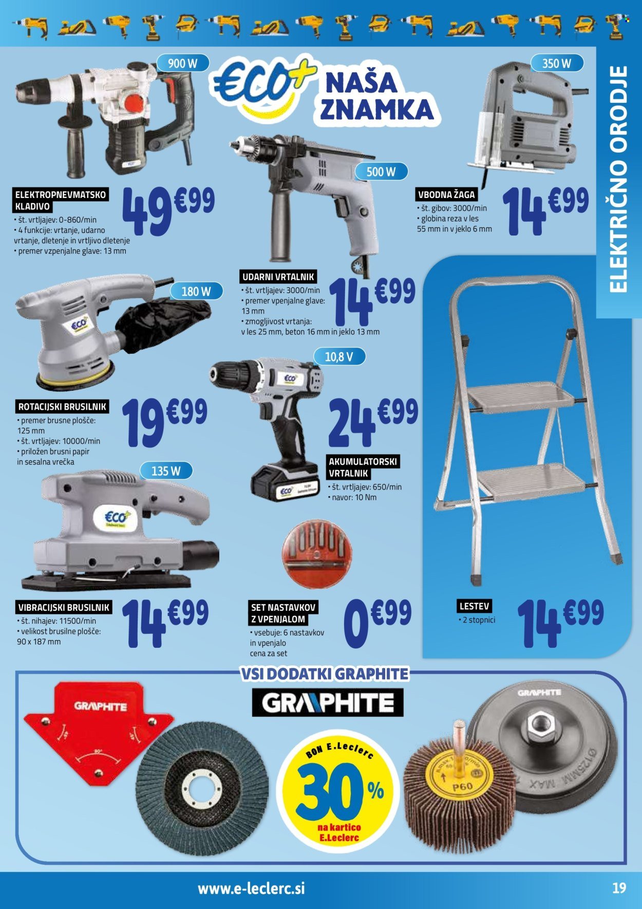 E.LECLERC katalog - Vse za mojstre (2026-02-11 - 2026-02-21)