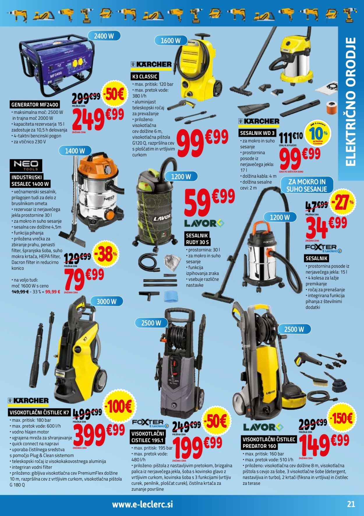 E.LECLERC katalog - Vse za mojstre (2026-02-11 - 2026-02-21)