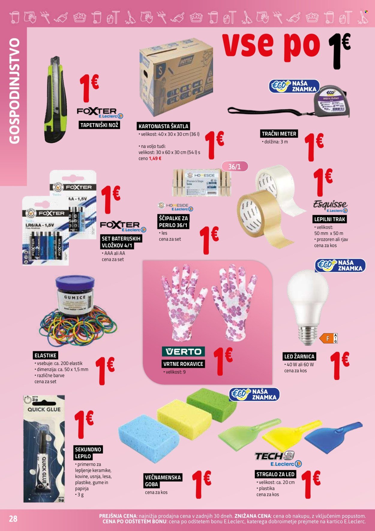 E.LECLERC katalog - Vse za mojstre (2026-02-11 - 2026-02-21)