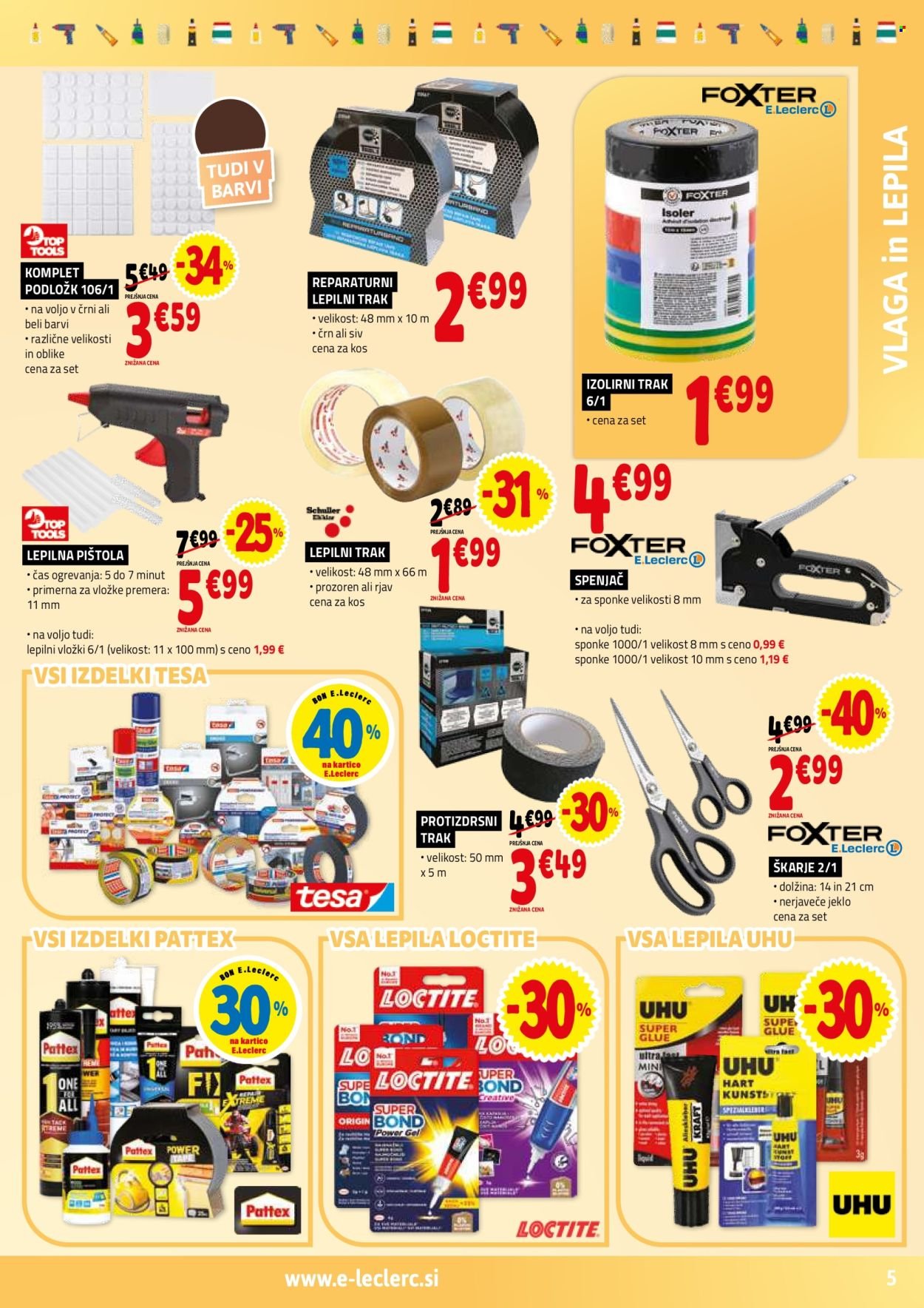 E.LECLERC katalog - Vse za mojstre (2026-02-11 - 2026-02-21)
