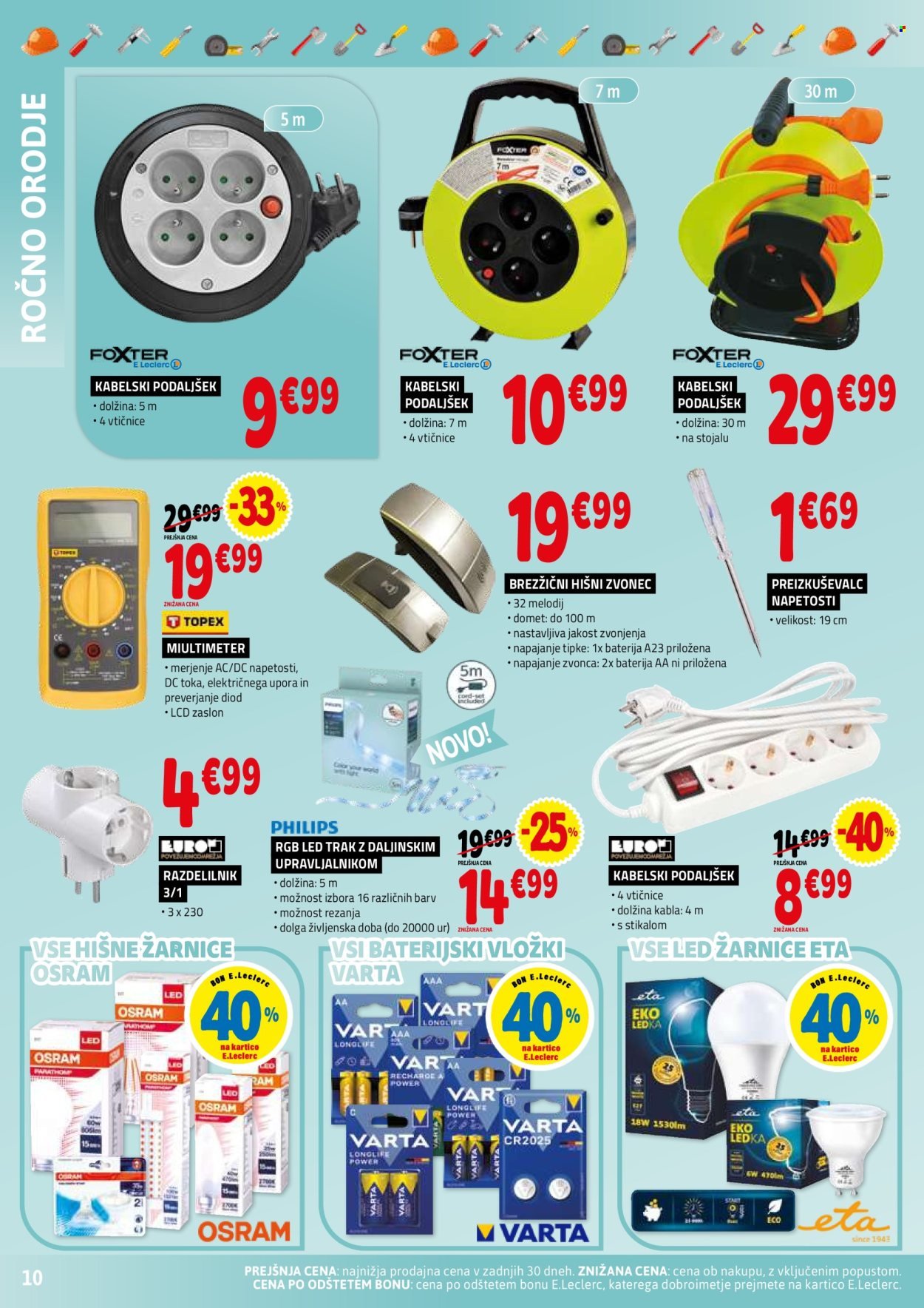 E.LECLERC katalog - Vse za mojstre (2026-02-11 - 2026-02-21)