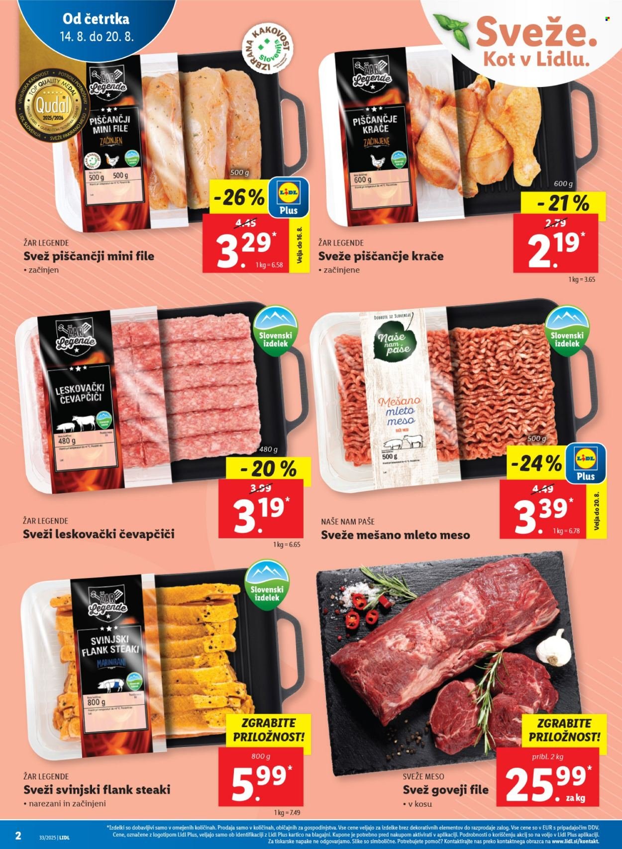 LIDL katalog - Od četrtka, 14. 8. 2025 (2025-08-14 - 2025-08-20)