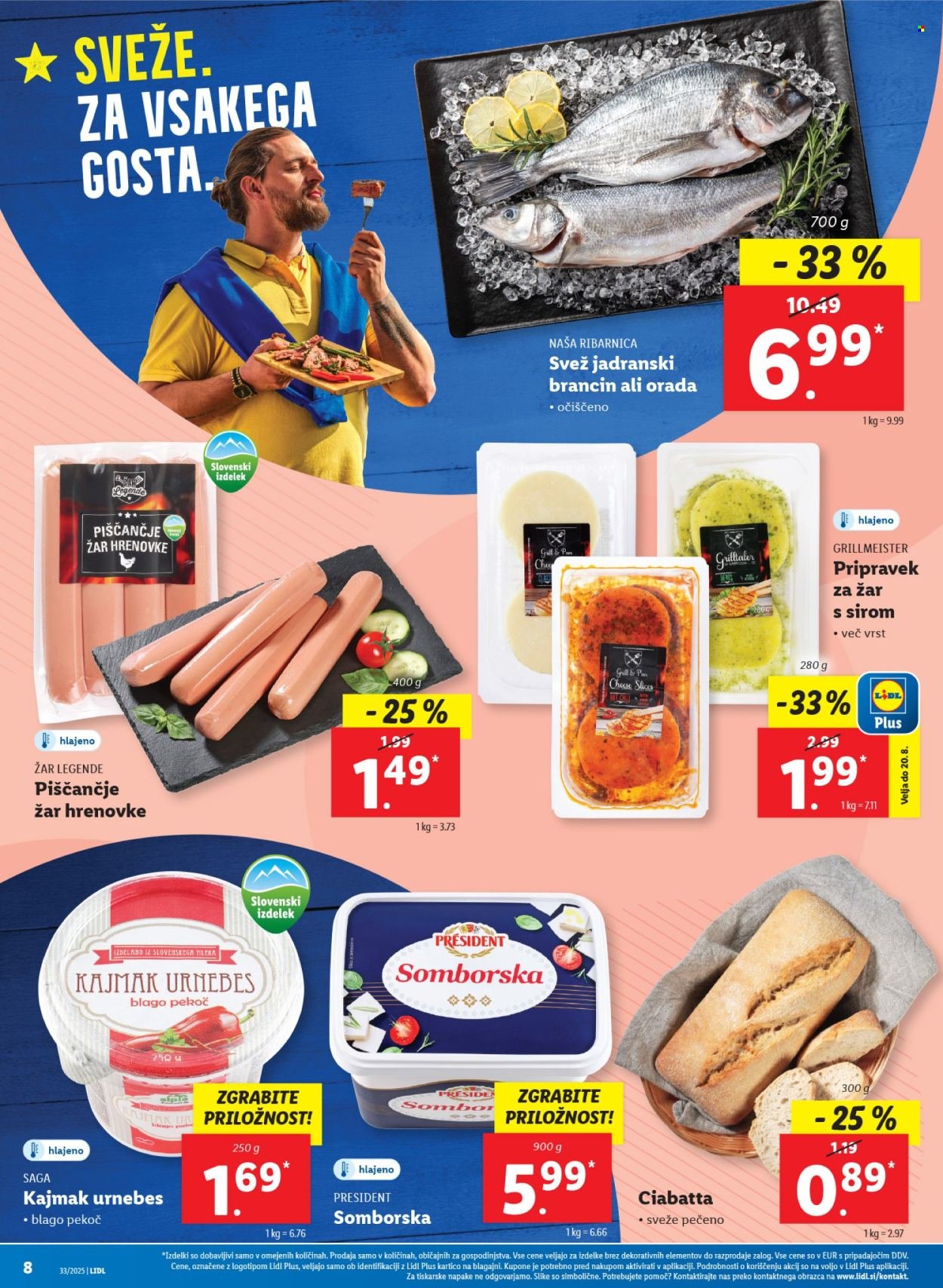 LIDL katalog - Od četrtka, 14. 8. 2025 (2025-08-14 - 2025-08-20)