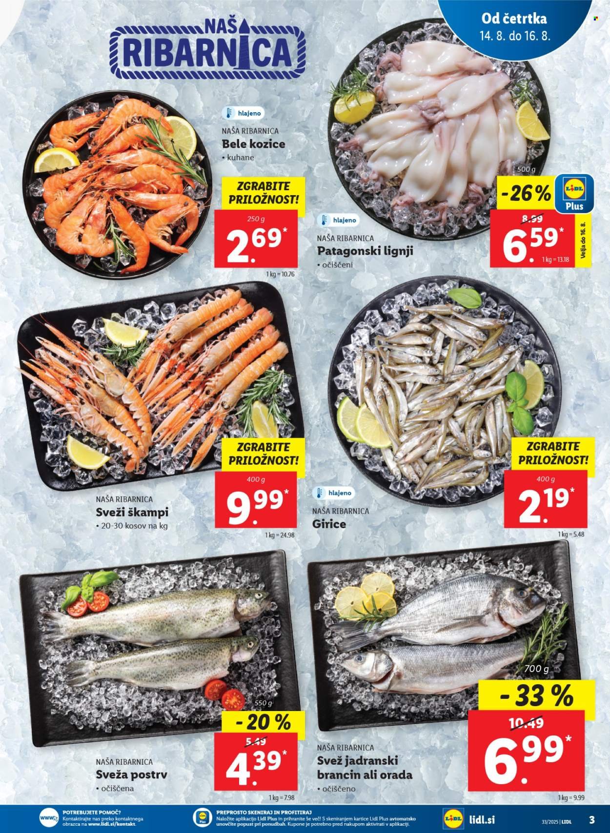 LIDL katalog - Od četrtka, 14. 8. 2025 (2025-08-14 - 2025-08-20)