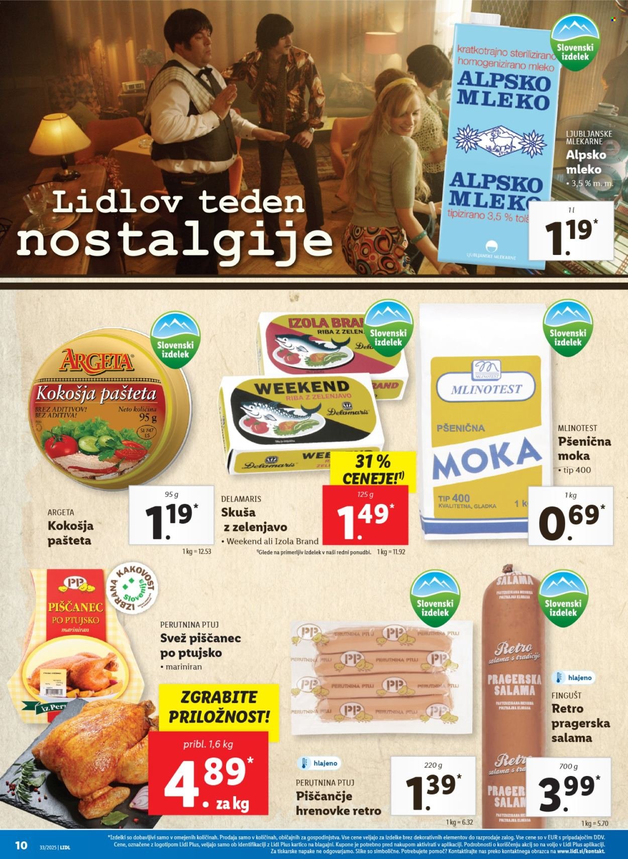 LIDL katalog - Od četrtka, 14. 8. 2025 (2025-08-14 - 2025-08-20)