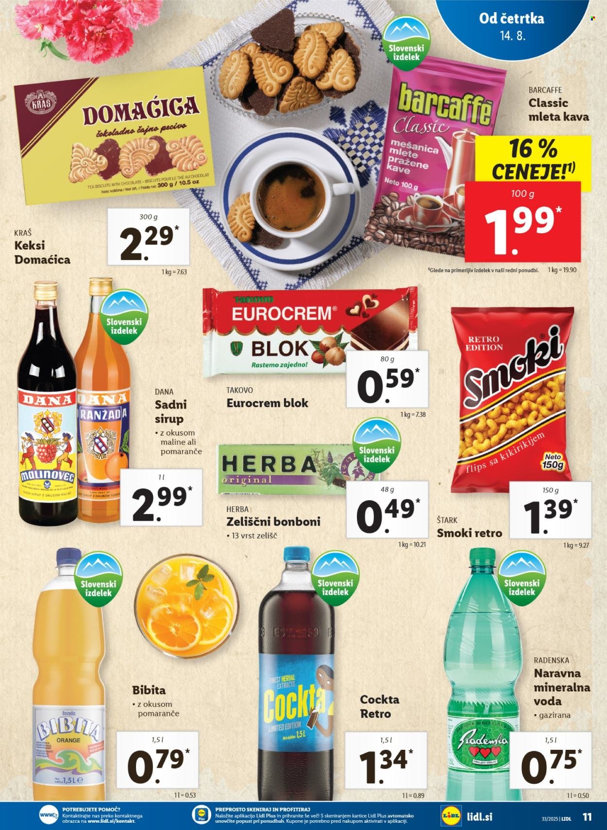 LIDL katalog - Od četrtka, 14. 8. 2025 (2025-08-14 - 2025-08-20)