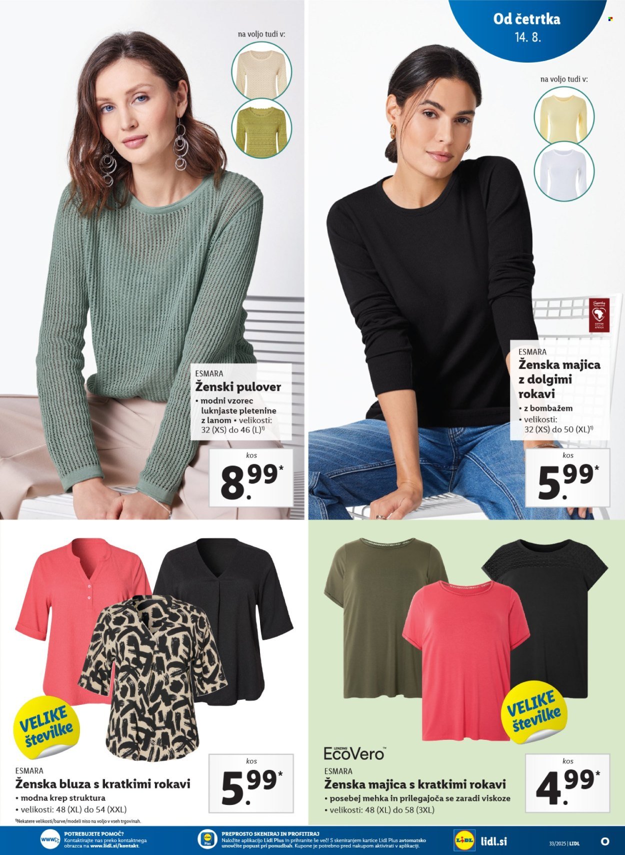 LIDL katalog - Od četrtka, 14. 8. 2025 (2025-08-14 - 2025-08-20)