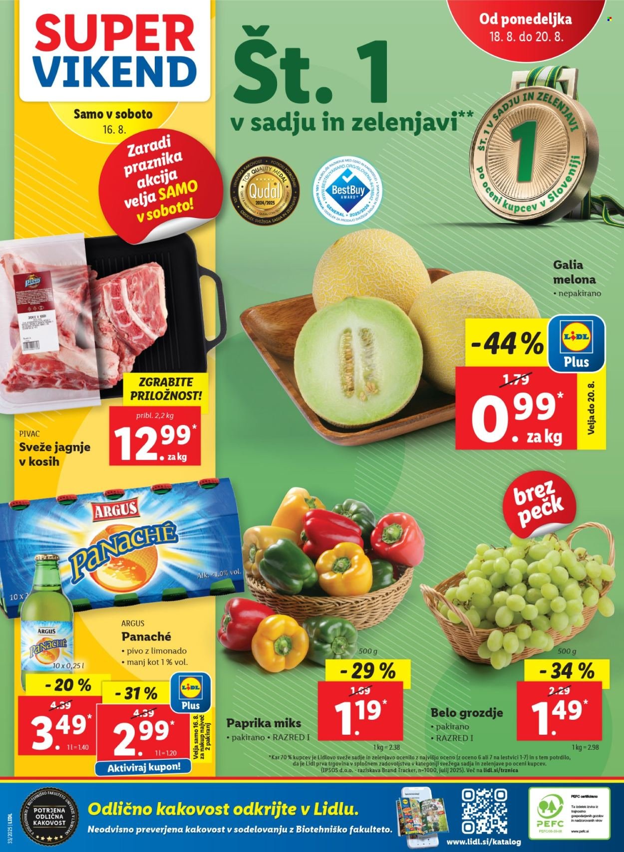 LIDL katalog - Od četrtka, 14. 8. 2025 (2025-08-14 - 2025-08-20)