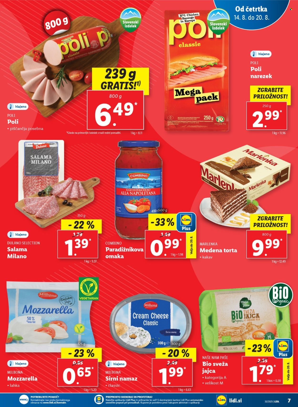 LIDL katalog - Od četrtka, 14. 8. 2025 (2025-08-14 - 2025-08-20)