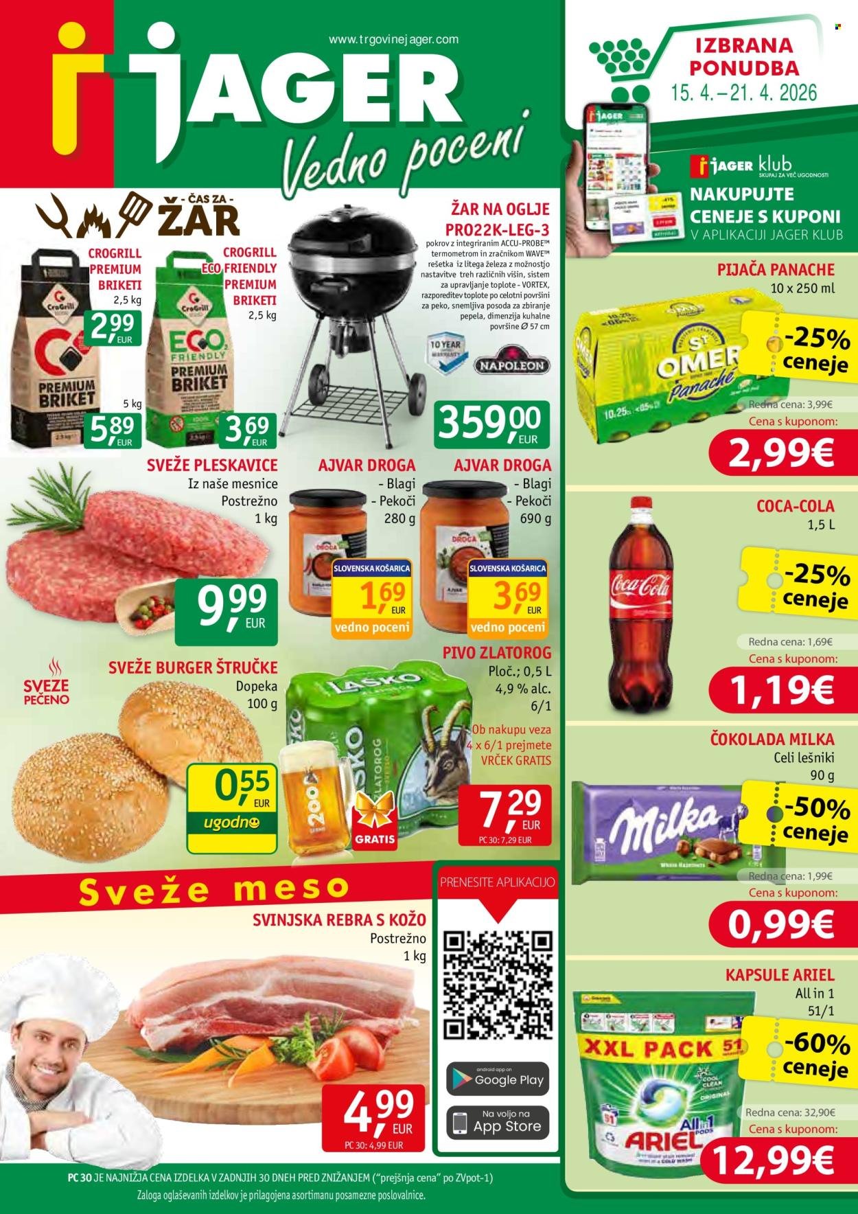 JAGER katalog - Katalog živila (2026-04-15 - 2026-04-21)