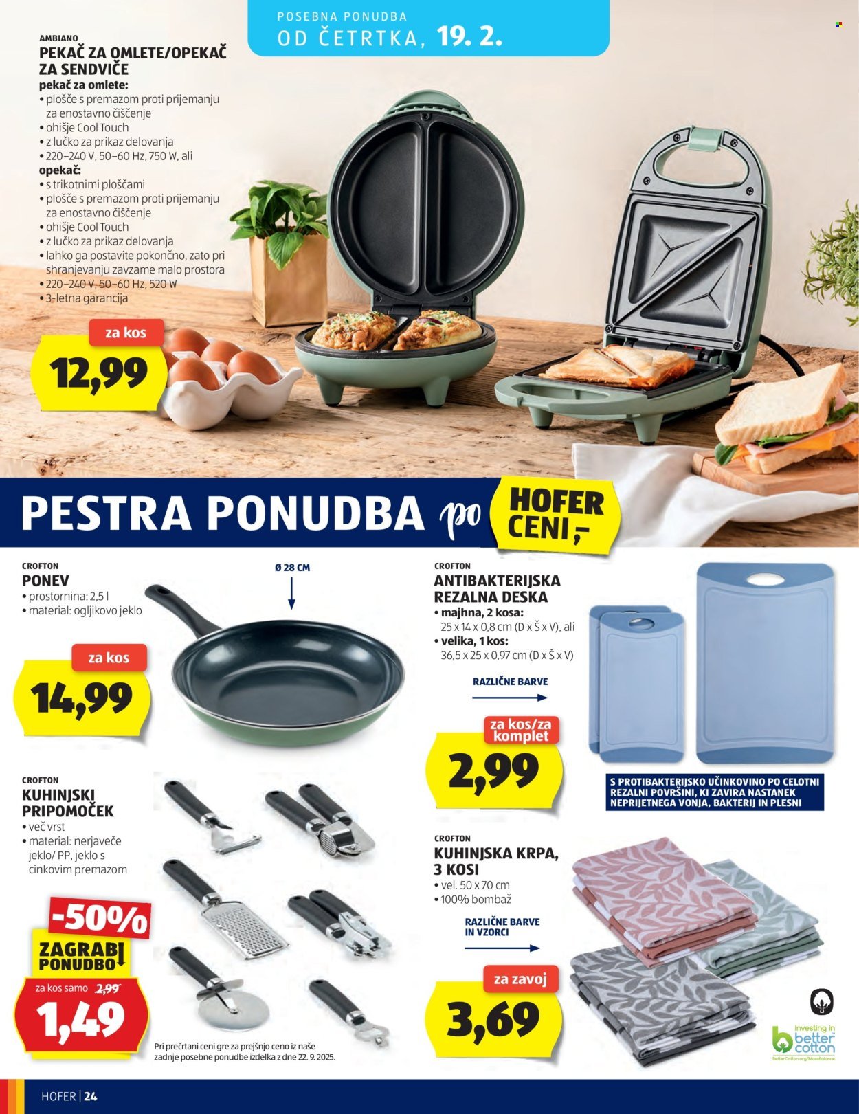 HOFER katalog - Od srede, 11. 2. 2026 (2026-02-11 - 2026-02-19)