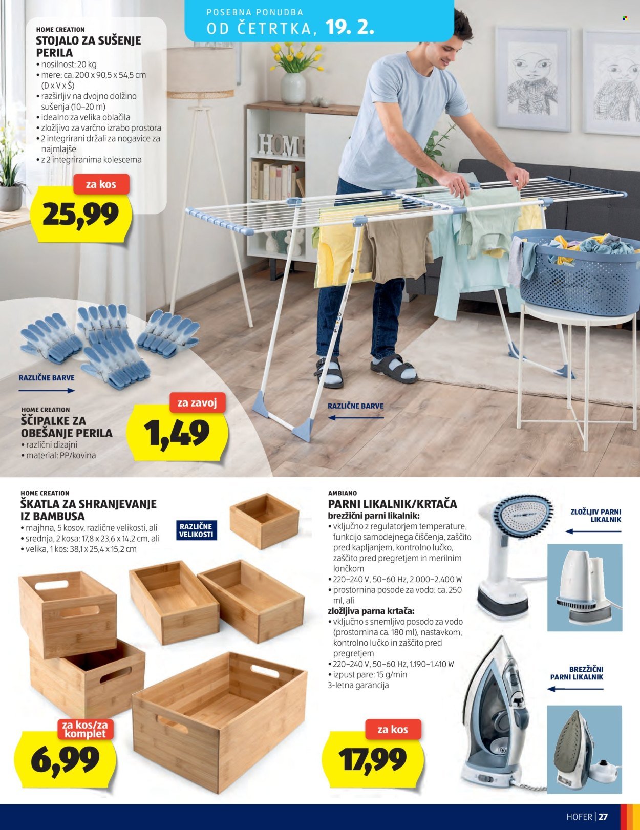 HOFER katalog - Od srede, 11. 2. 2026 (2026-02-11 - 2026-02-19)