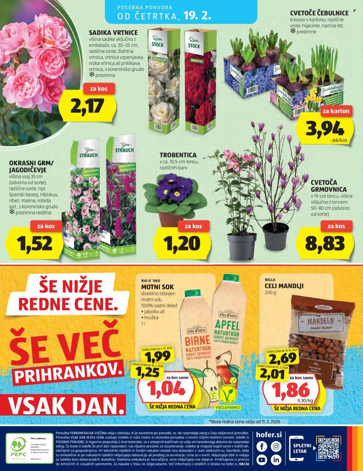 HOFER katalog - Od srede, 11. 2. 2026 (2026-02-11 - 2026-02-19)