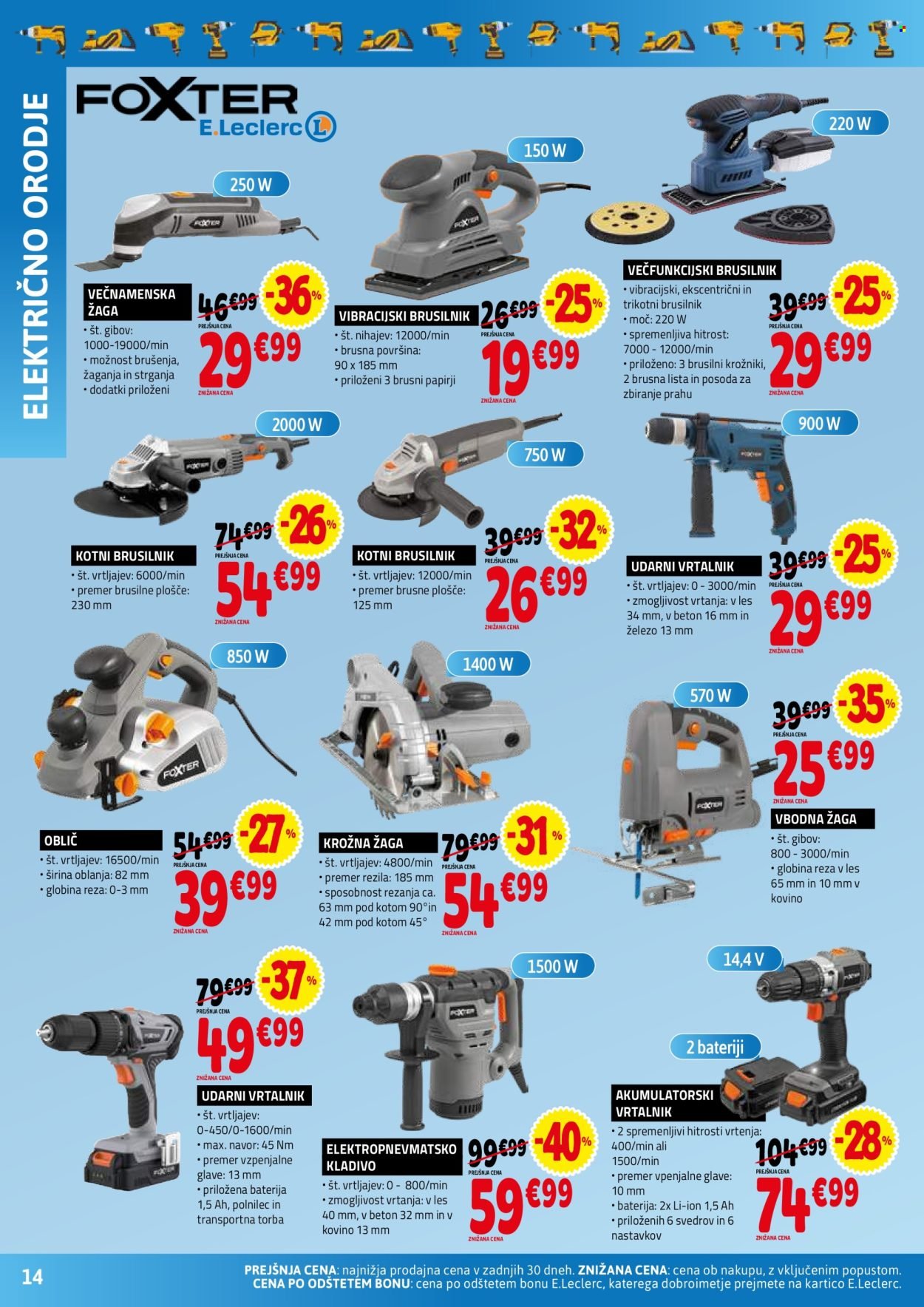 E.LECLERC katalog - Vse za mojstre (2025-09-03 - 2025-09-13)