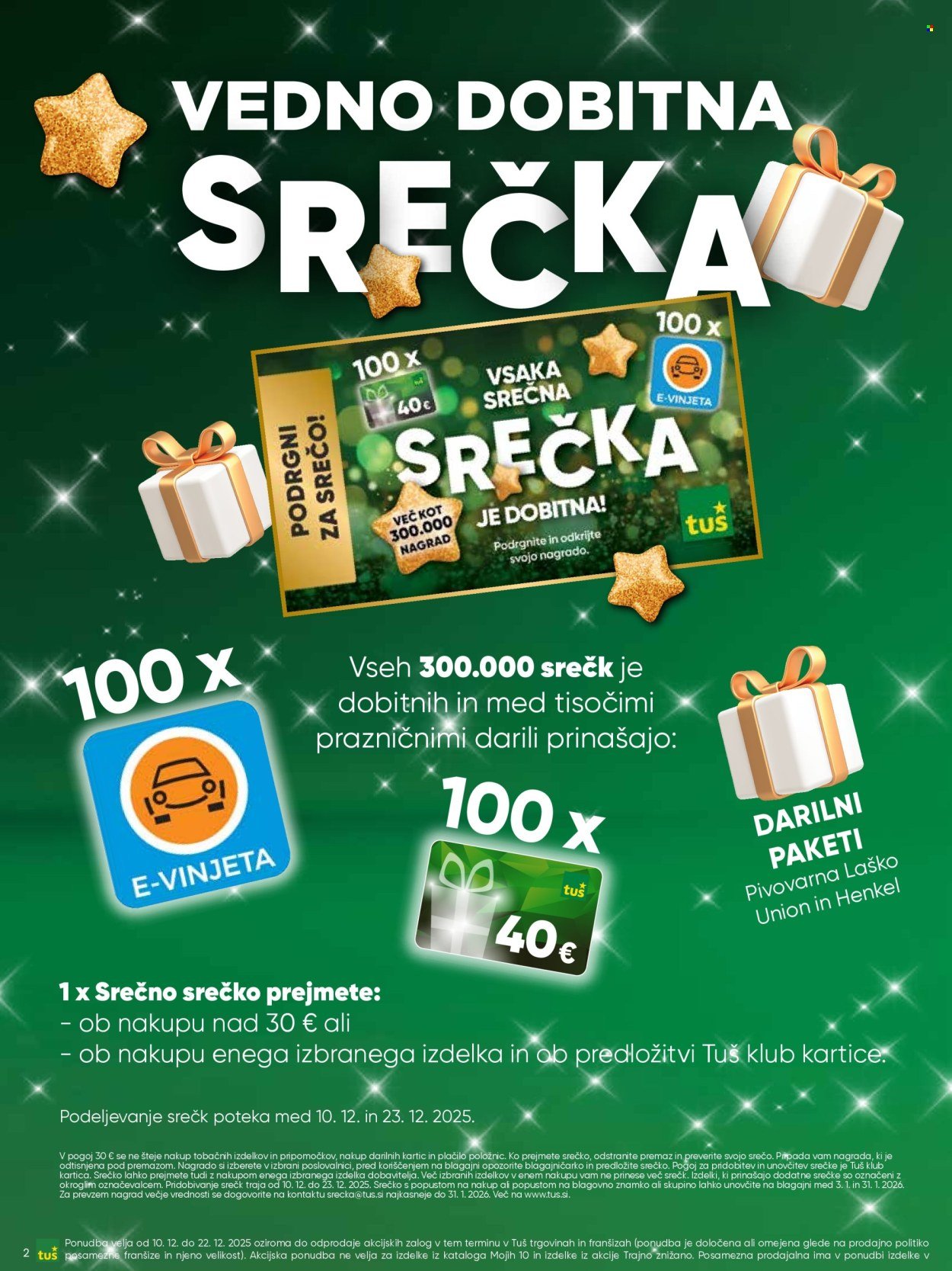 TUŠ katalog - Od srede, 10. 12. 2025 (2025-12-10 - 2025-12-22)