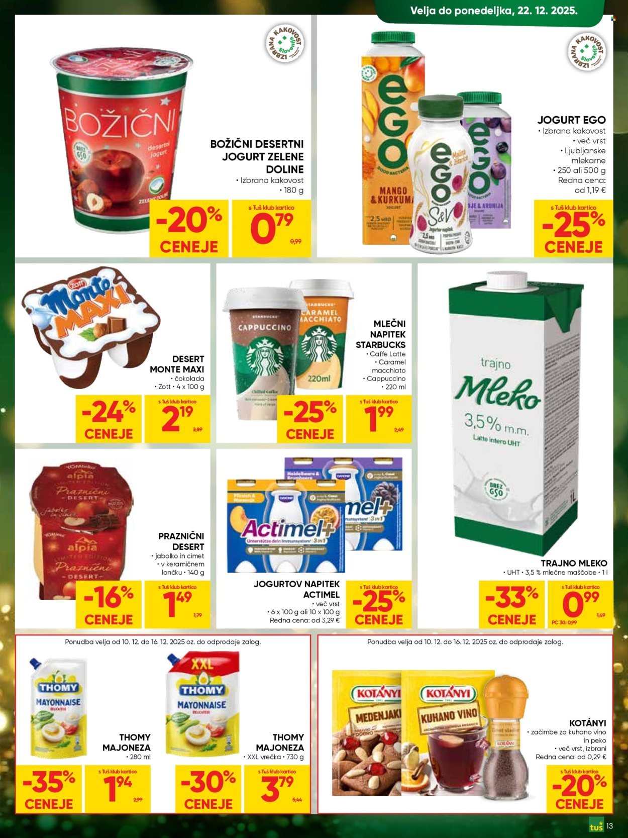 TUŠ katalog - Od srede, 10. 12. 2025 (2025-12-10 - 2025-12-22)