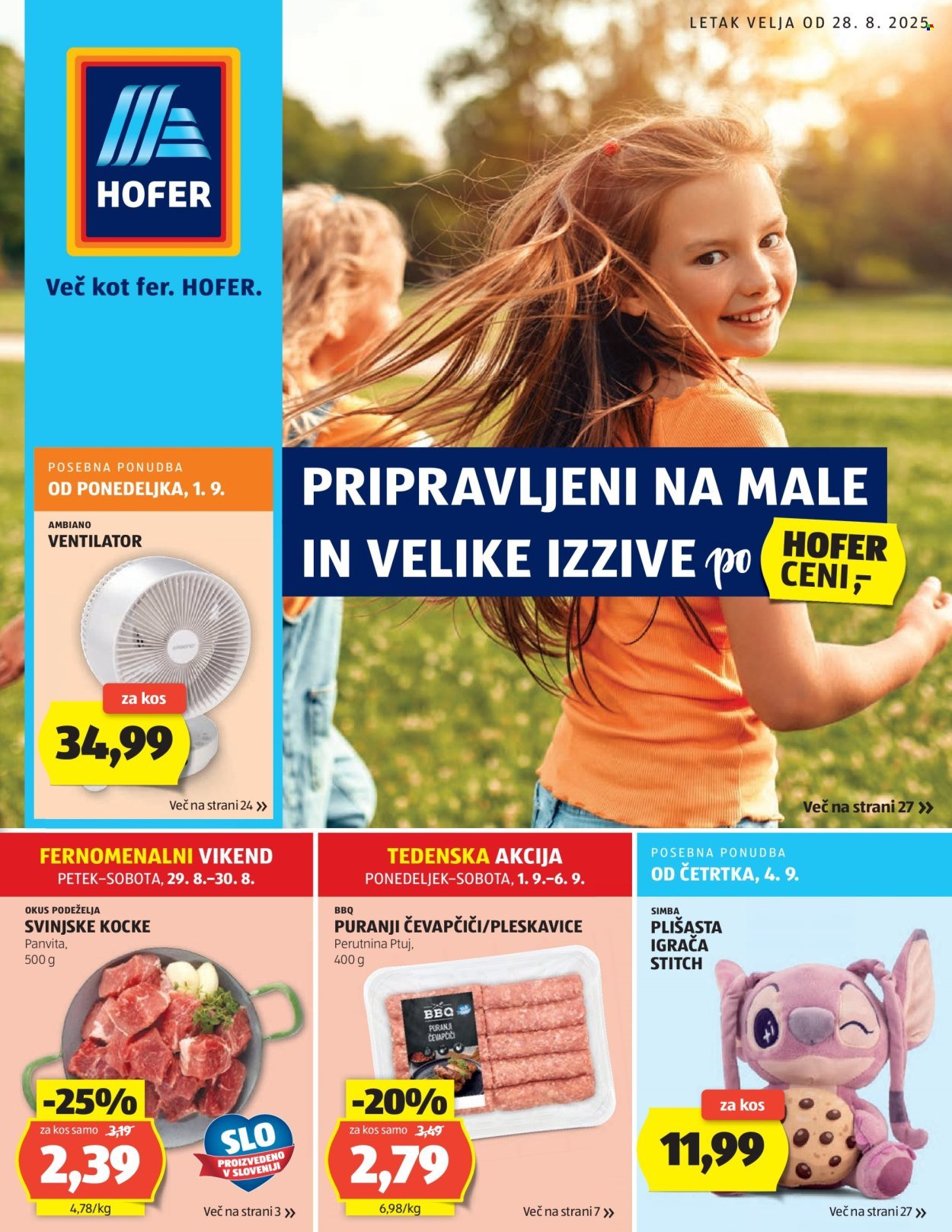HOFER katalog - Od četrtka, 28. 8. 2025 (2025-08-28 - 2025-09-06)