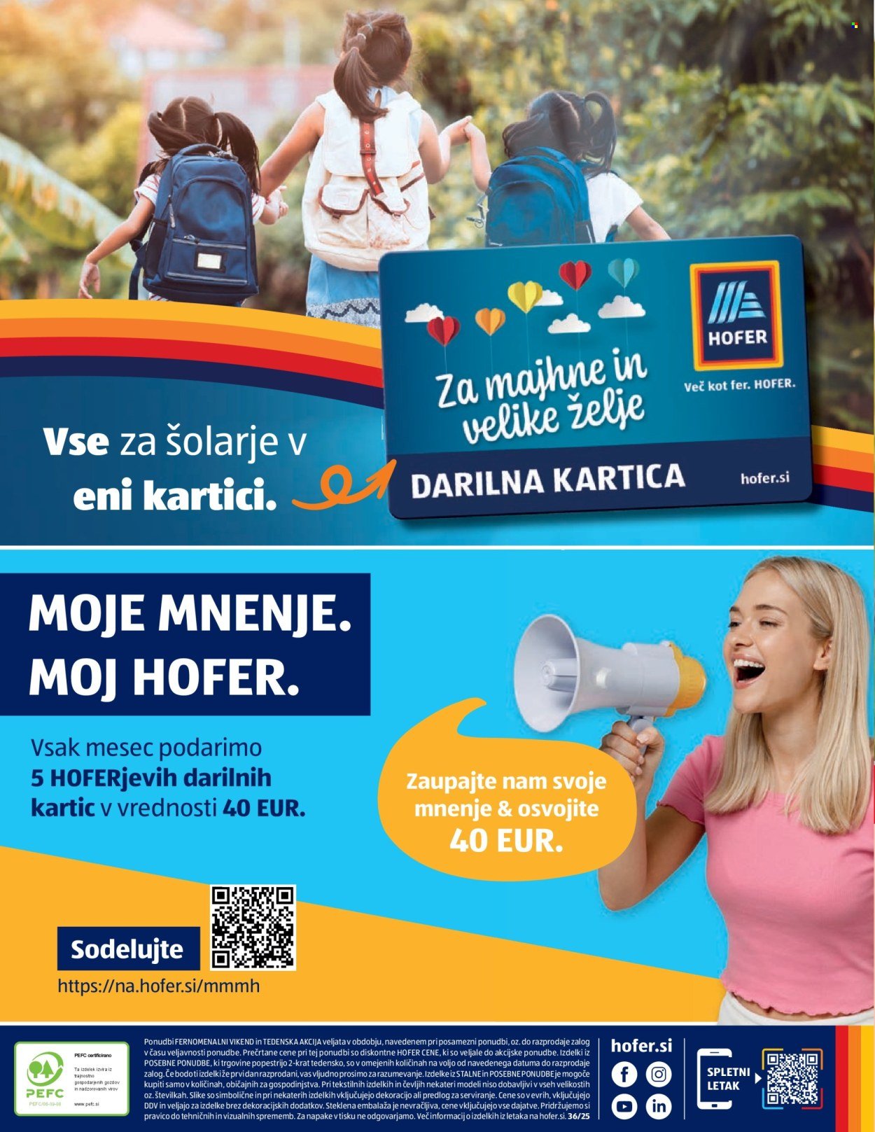 HOFER katalog - Od četrtka, 28. 8. 2025 (2025-08-28 - 2025-09-06)