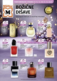 MÜLLER katalog - Božične dišave (2025-12-15 - 2025-12-31)