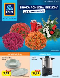 HOFER katalog - Od srede, 21. 10. 2026
