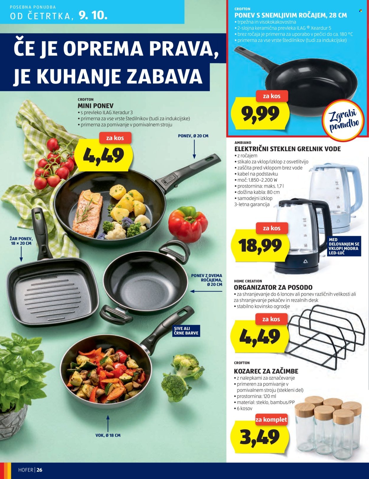HOFER katalog - Od četrtka, 2. 10. 2025 (2025-10-02 - 2025-10-11)