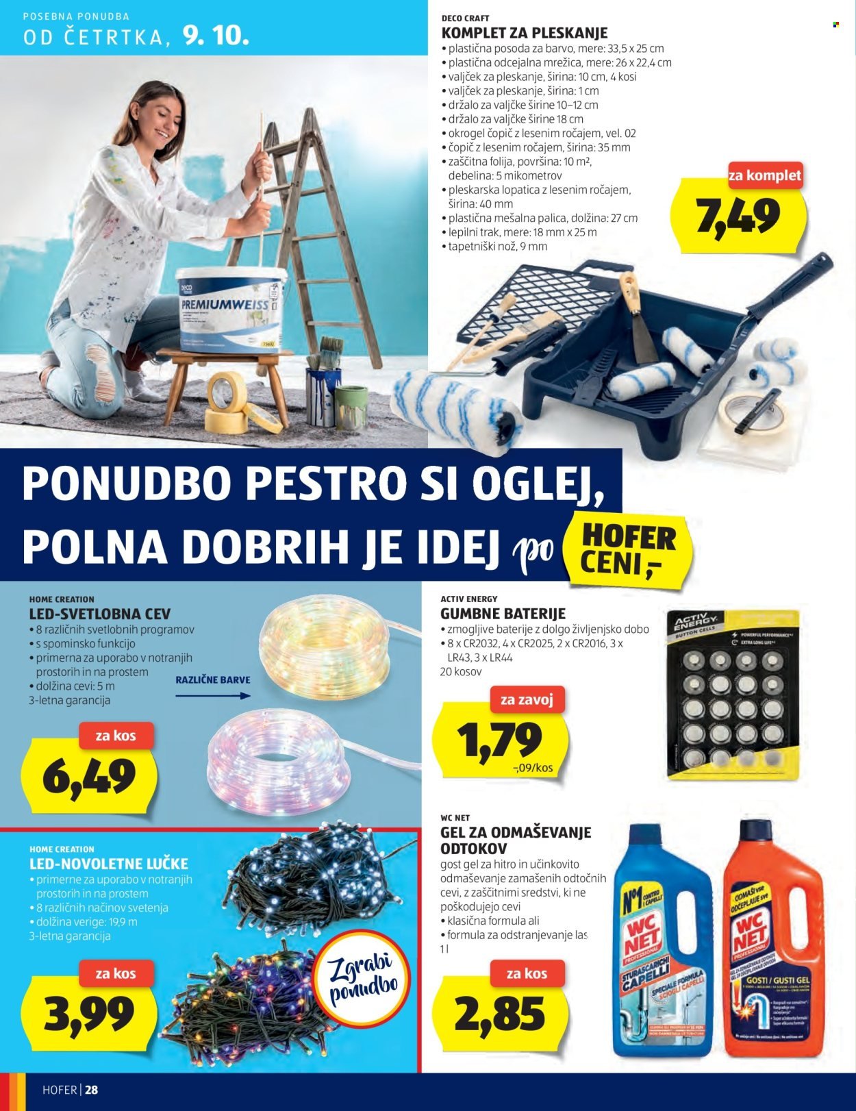 HOFER katalog - Od četrtka, 2. 10. 2025 (2025-10-02 - 2025-10-11)