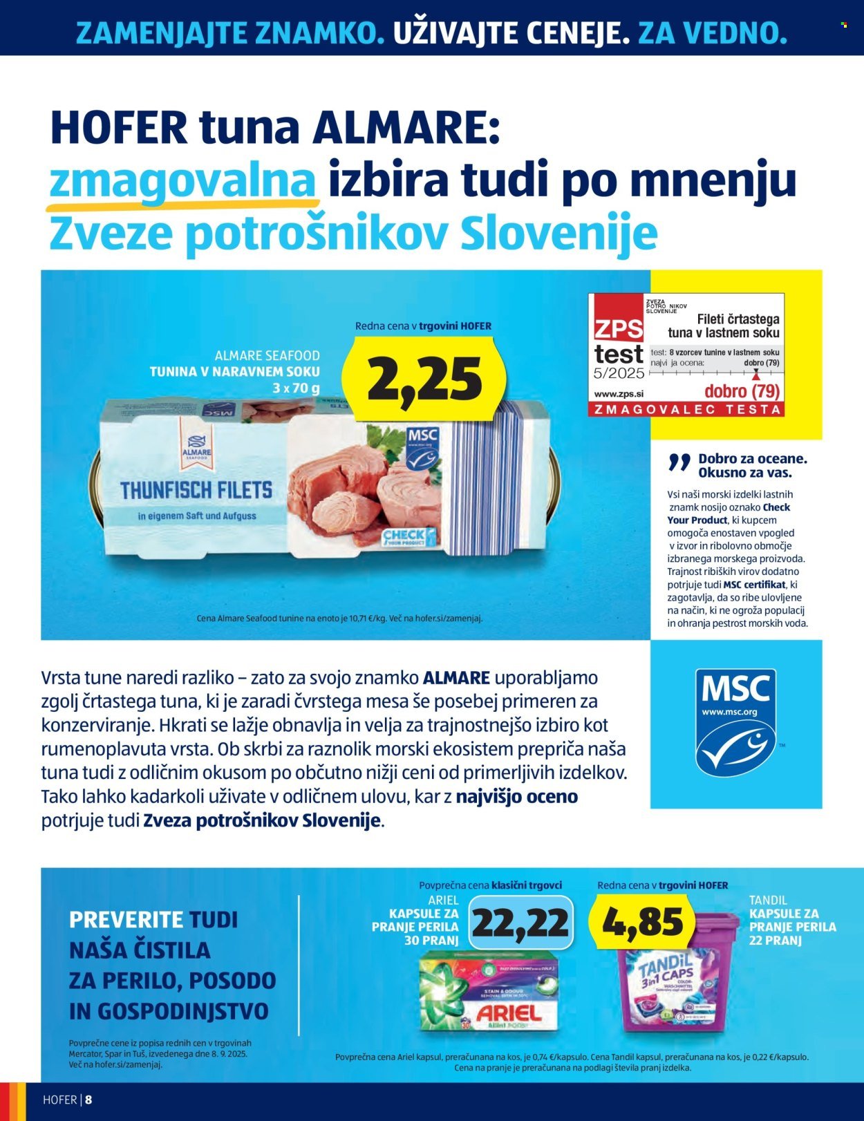 HOFER katalog - Od četrtka, 2. 10. 2025 (2025-10-02 - 2025-10-11)