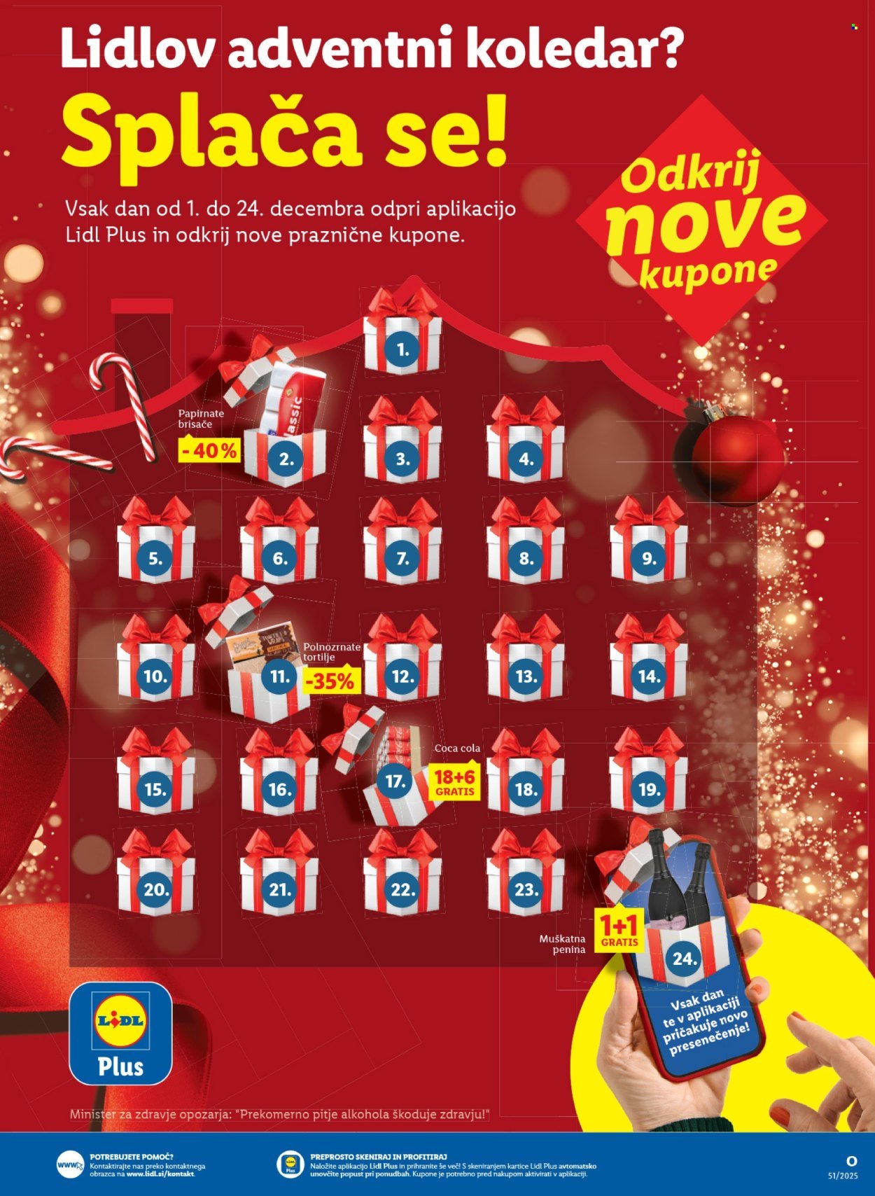 LIDL katalog - Od četrtka, 18. 12. 2025 (2025-12-18 - 2025-12-24)