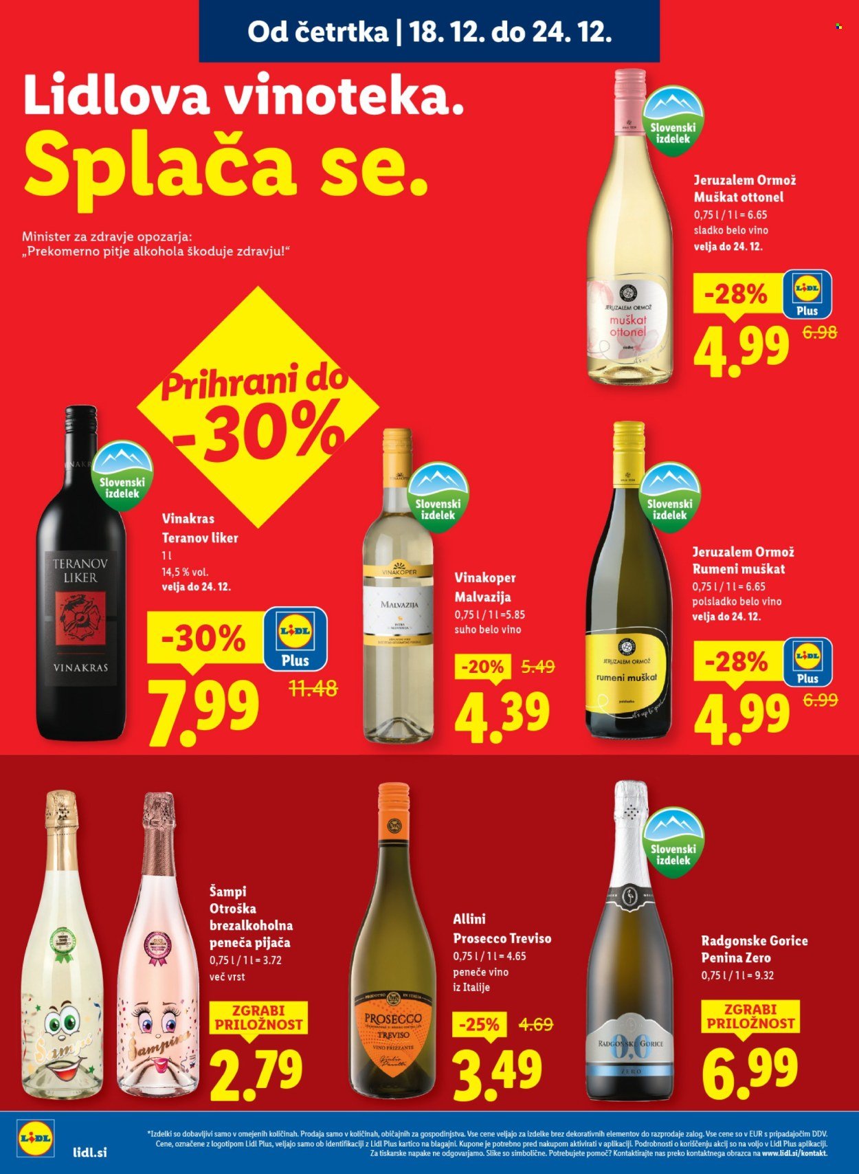LIDL katalog - Od četrtka, 18. 12. 2025 (2025-12-18 - 2025-12-24)