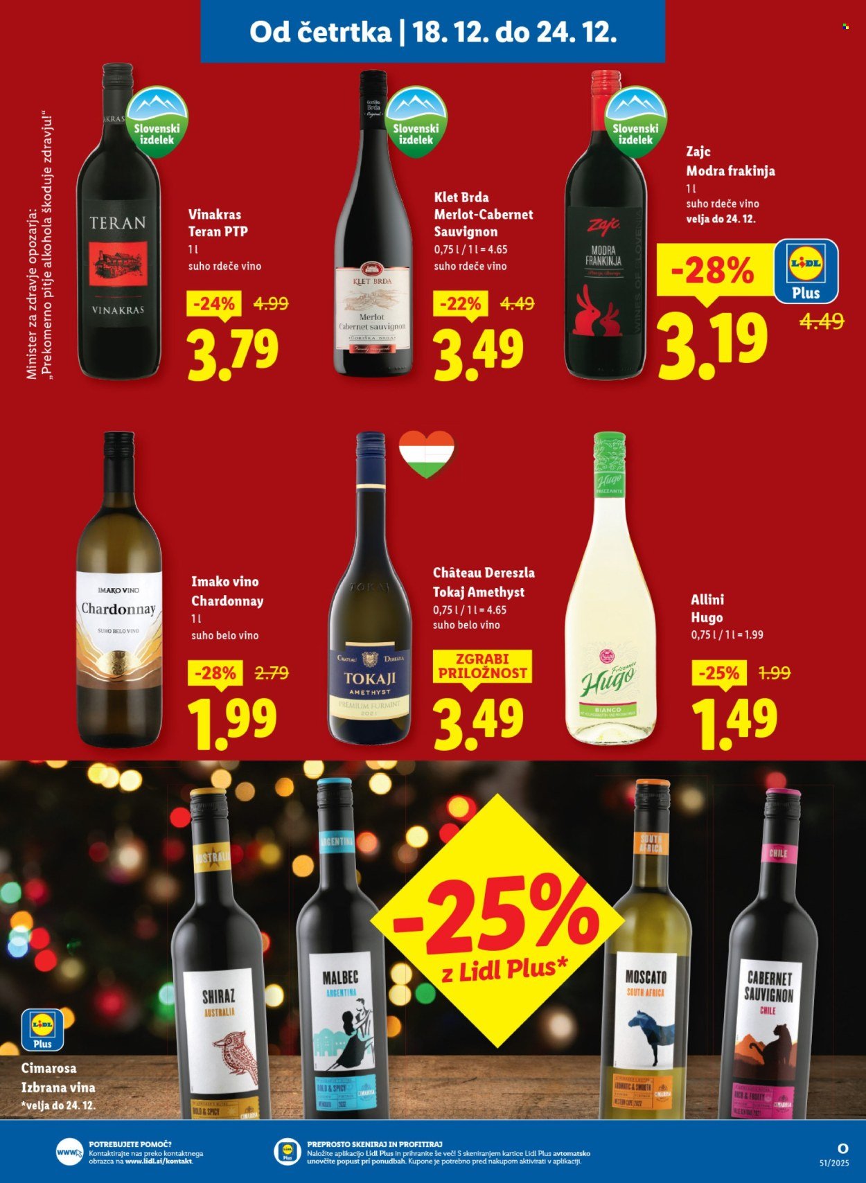 LIDL katalog - Od četrtka, 18. 12. 2025 (2025-12-18 - 2025-12-24)