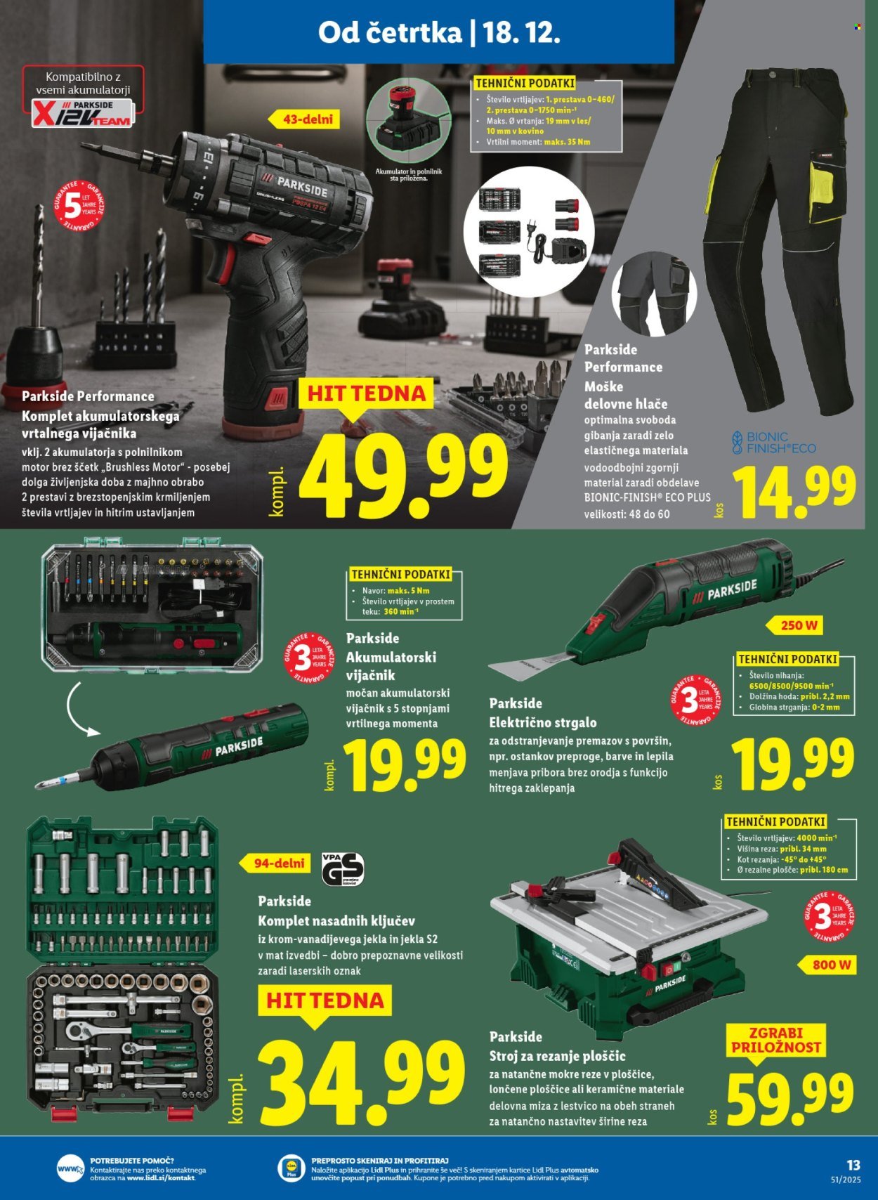 LIDL katalog - Od četrtka, 18. 12. 2025 (2025-12-18 - 2025-12-24)