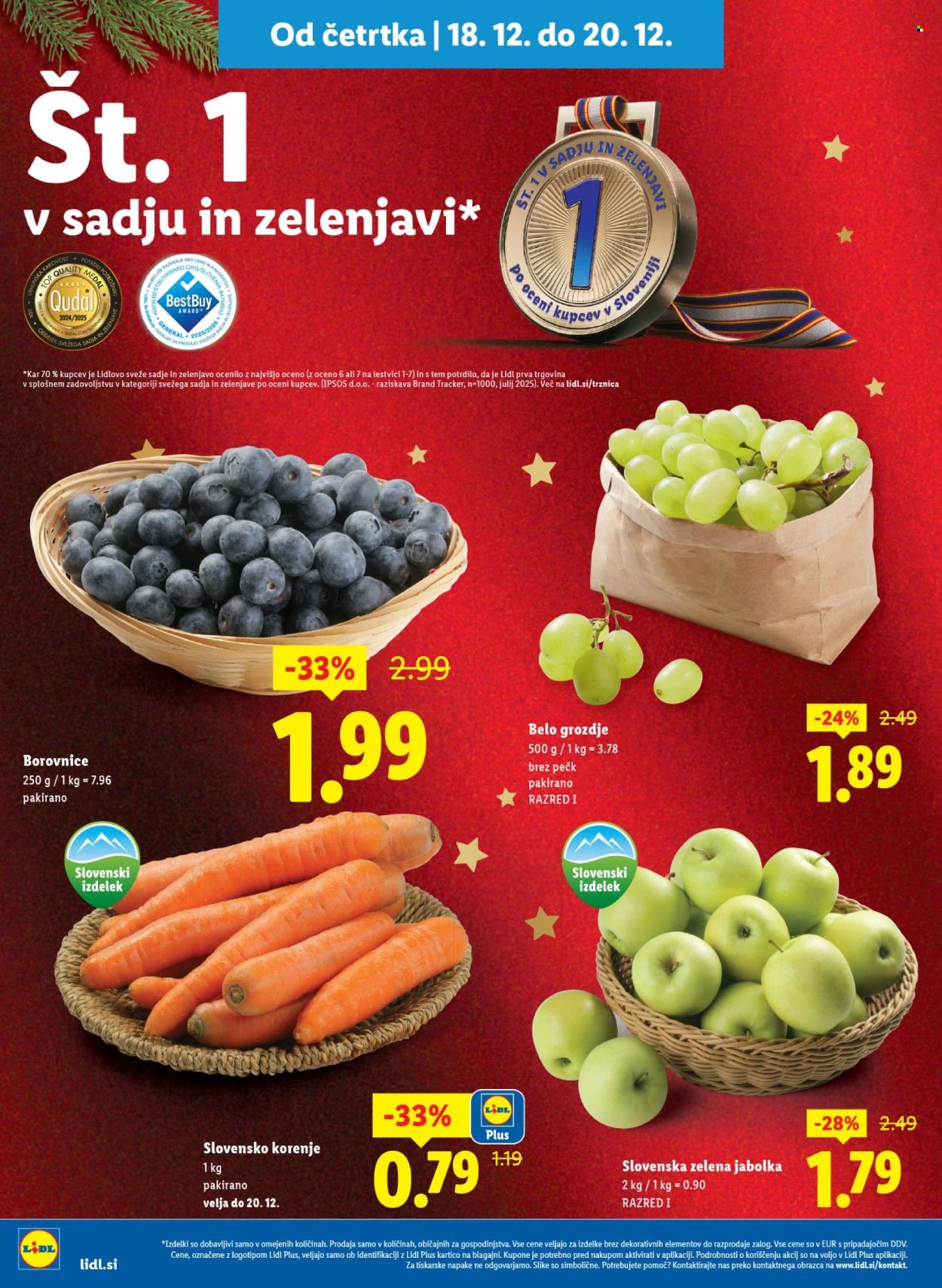 LIDL katalog - Od četrtka, 18. 12. 2025 (2025-12-18 - 2025-12-24)
