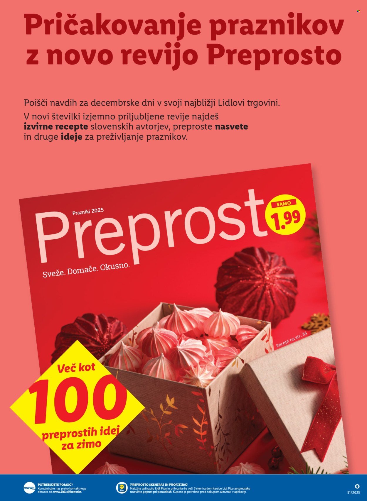 LIDL katalog - Od četrtka, 18. 12. 2025 (2025-12-18 - 2025-12-24)