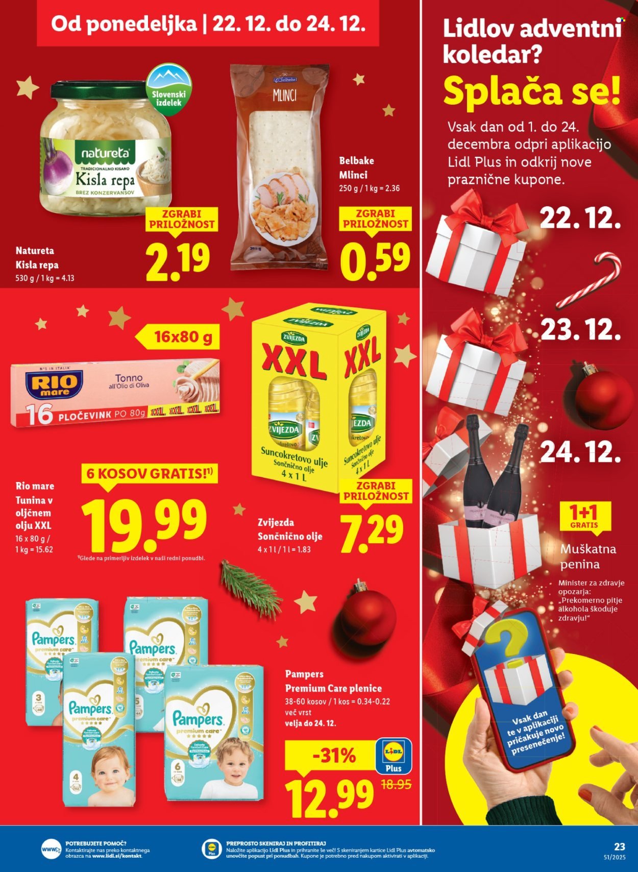LIDL katalog - Od četrtka, 18. 12. 2025 (2025-12-18 - 2025-12-24)