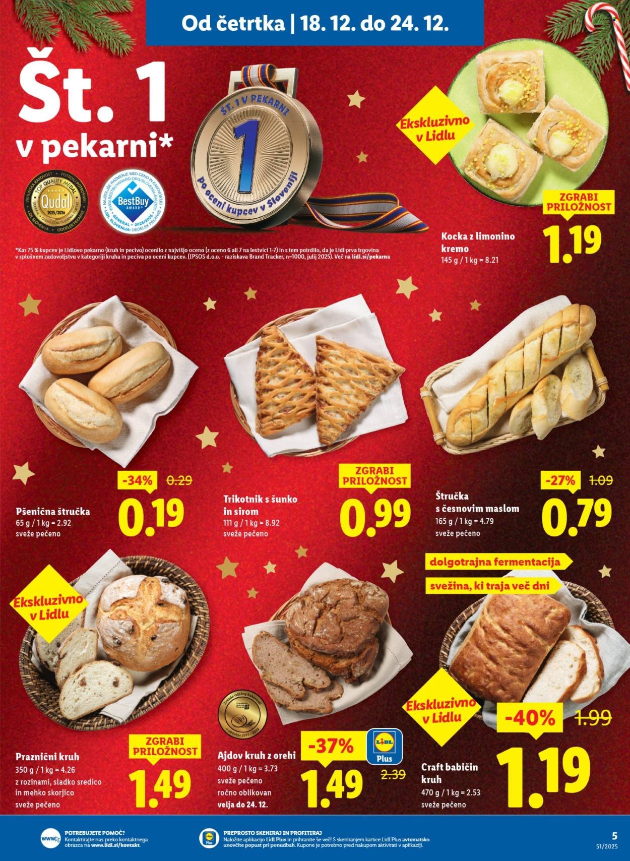 LIDL katalog - Od četrtka, 18. 12. 2025 (2025-12-18 - 2025-12-24)