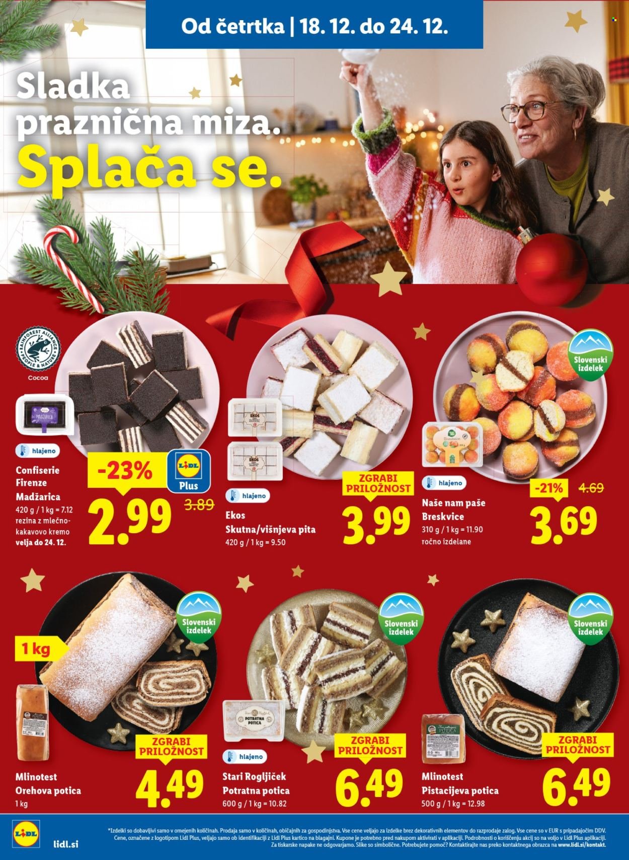 LIDL katalog - Od četrtka, 18. 12. 2025 (2025-12-18 - 2025-12-24)