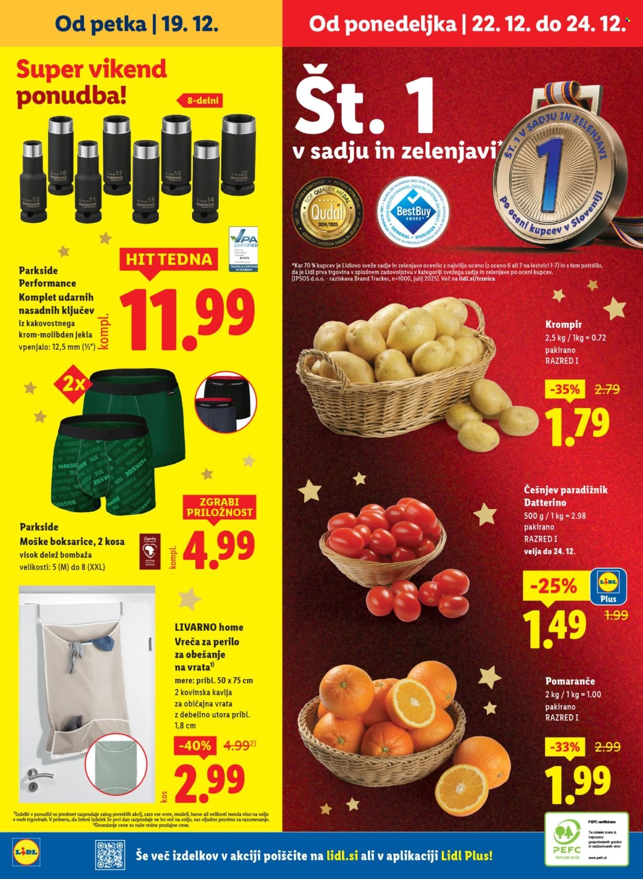 LIDL katalog - Od četrtka, 18. 12. 2025 (2025-12-18 - 2025-12-24)