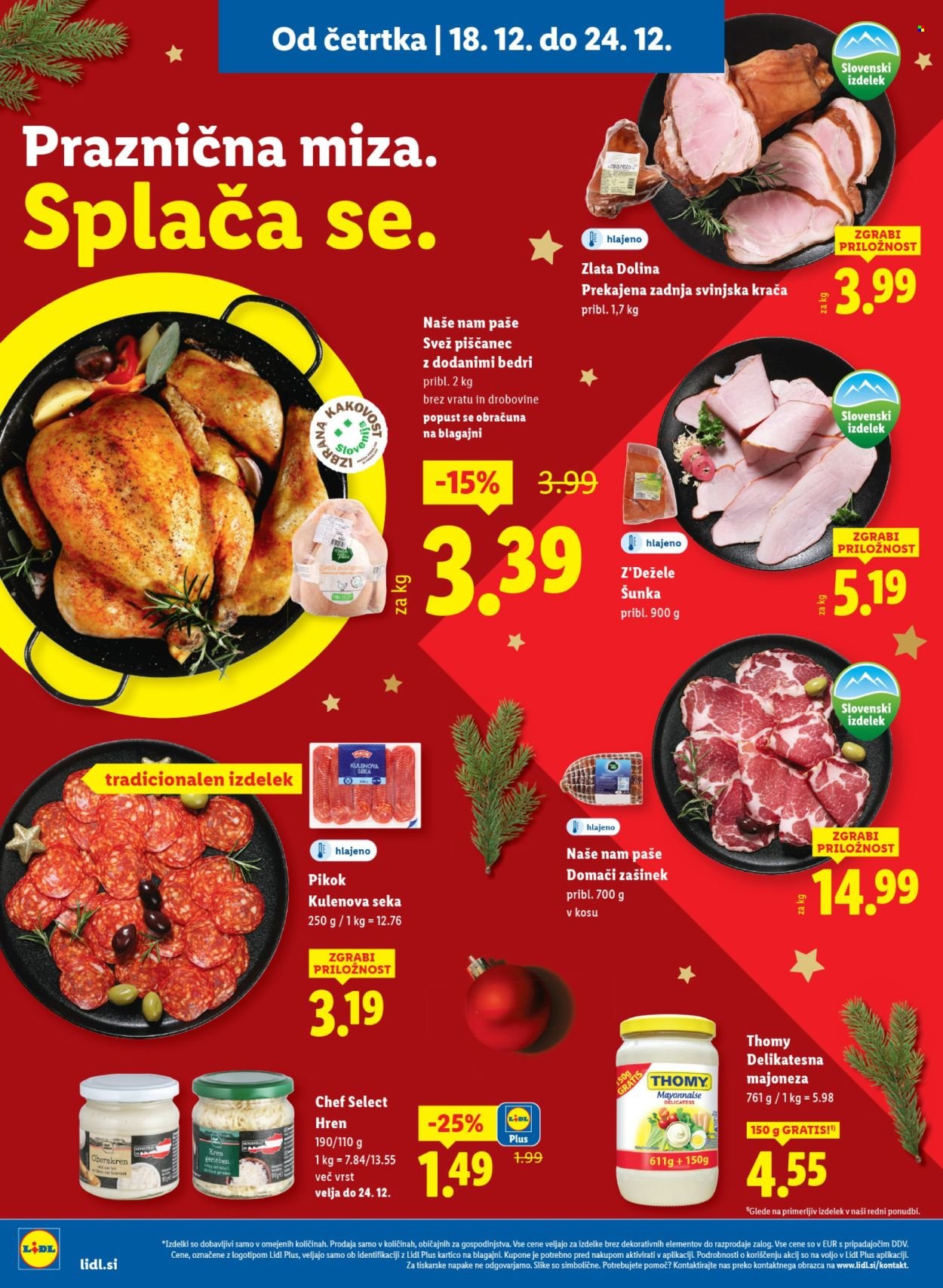 LIDL katalog - Od četrtka, 18. 12. 2025 (2025-12-18 - 2025-12-24)