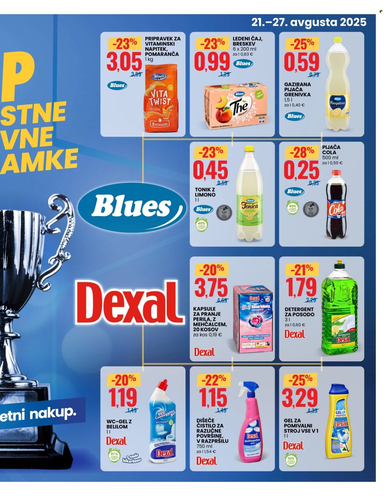 EUROSPIN katalog - Zmagovalne lastne blagovne znamke (2025-08-21 - 2025-08-27)