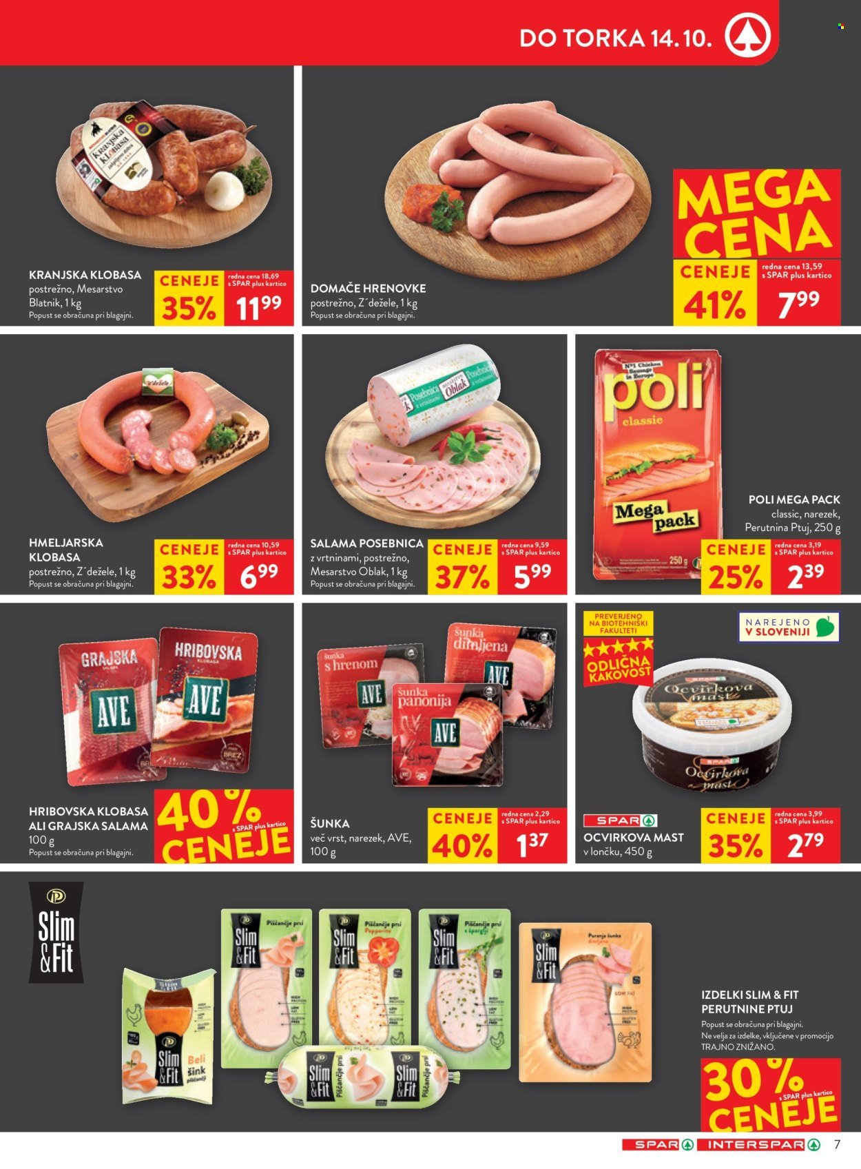 SPAR katalog - Od srede, 8. 10. 2025 (2025-10-08 - 2025-10-21)