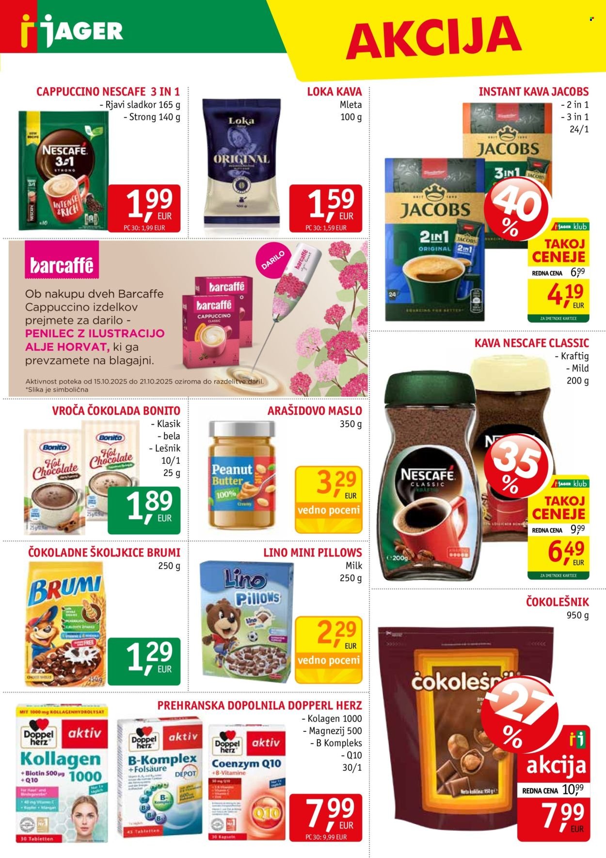 JAGER katalog - Katalog živila (2025-10-15 - 2025-10-21)