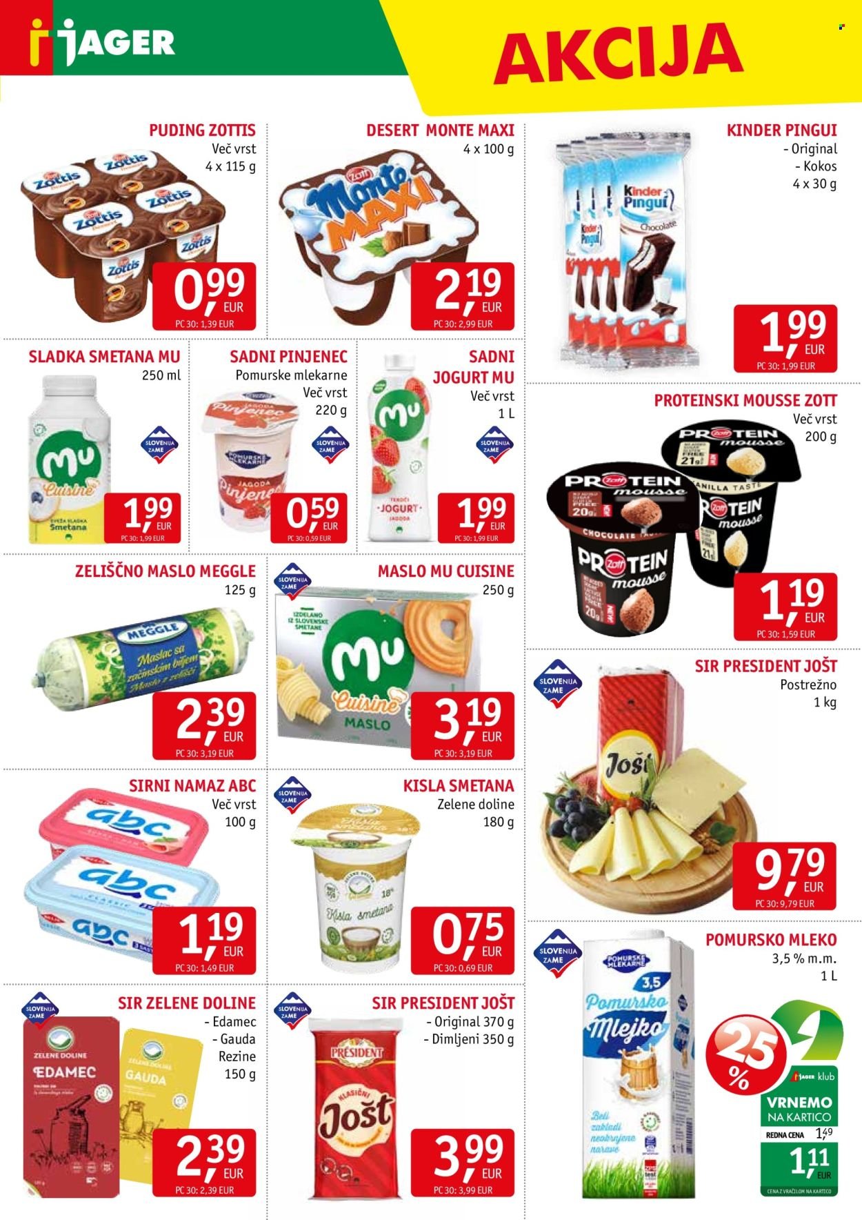JAGER katalog - Katalog živila (2025-10-15 - 2025-10-21)