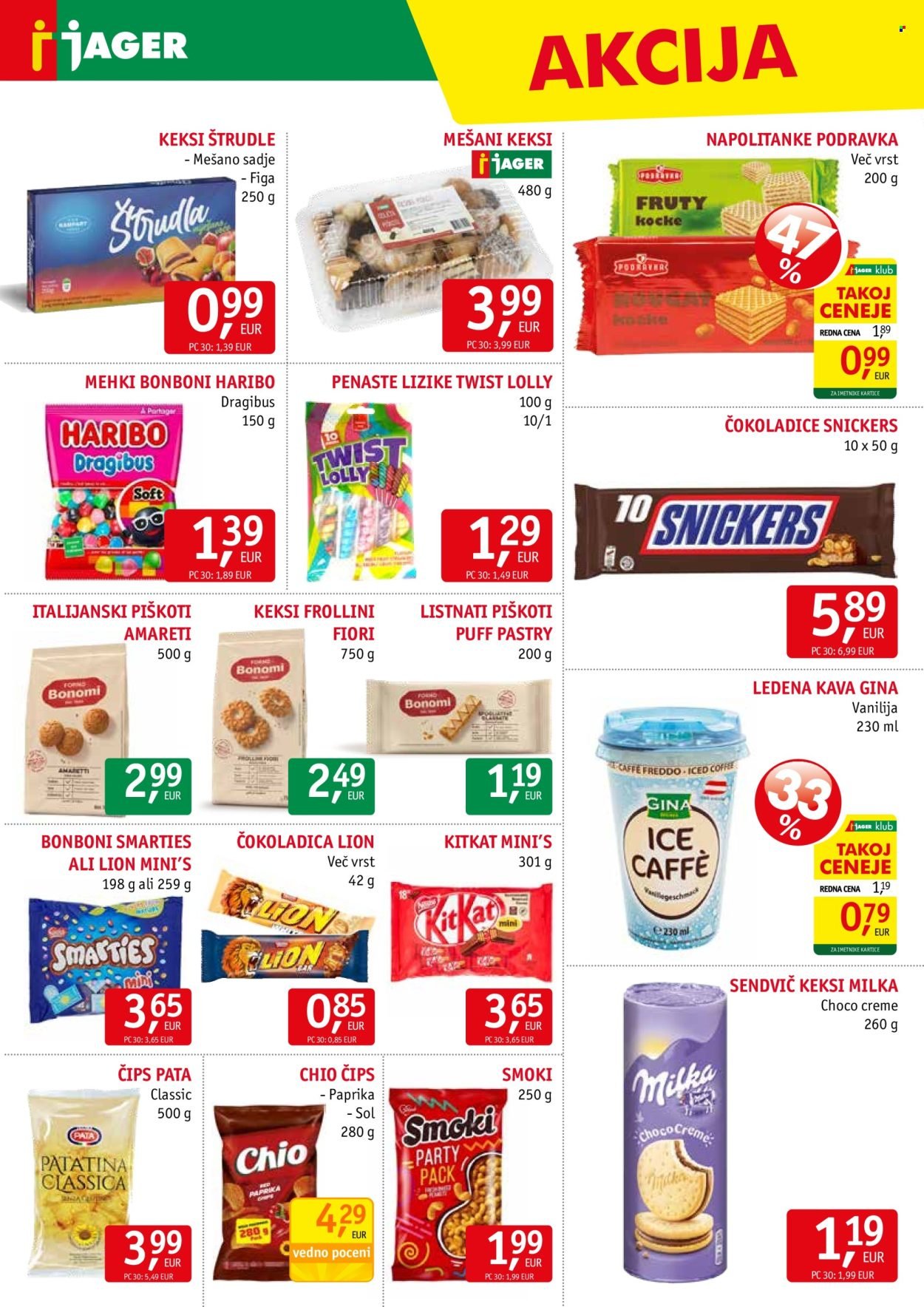 JAGER katalog - Katalog živila (2025-10-15 - 2025-10-21)