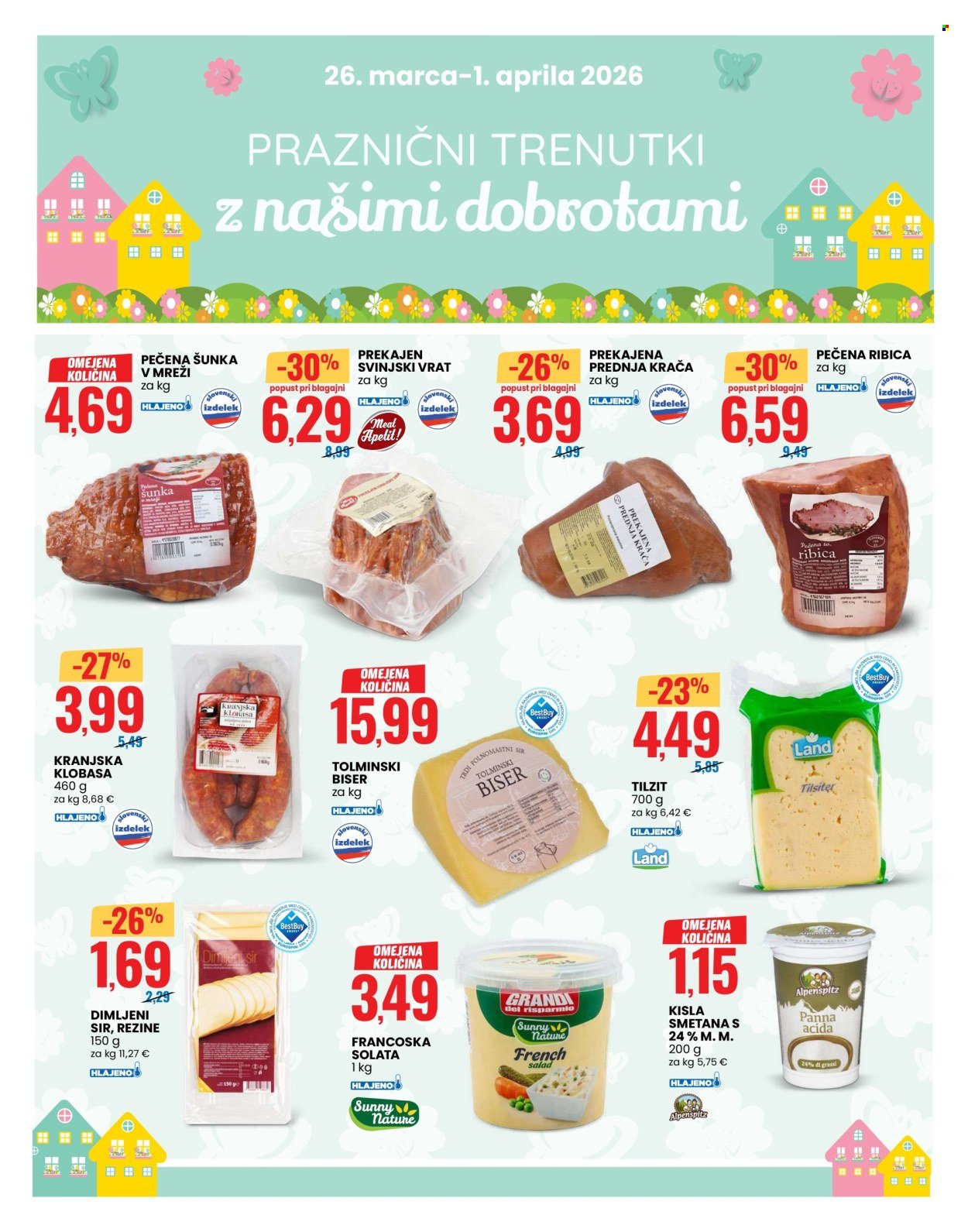 EUROSPIN katalog - Praznični trenutki z našimi dobrotami (2026-03-26 - 2026-04-01)