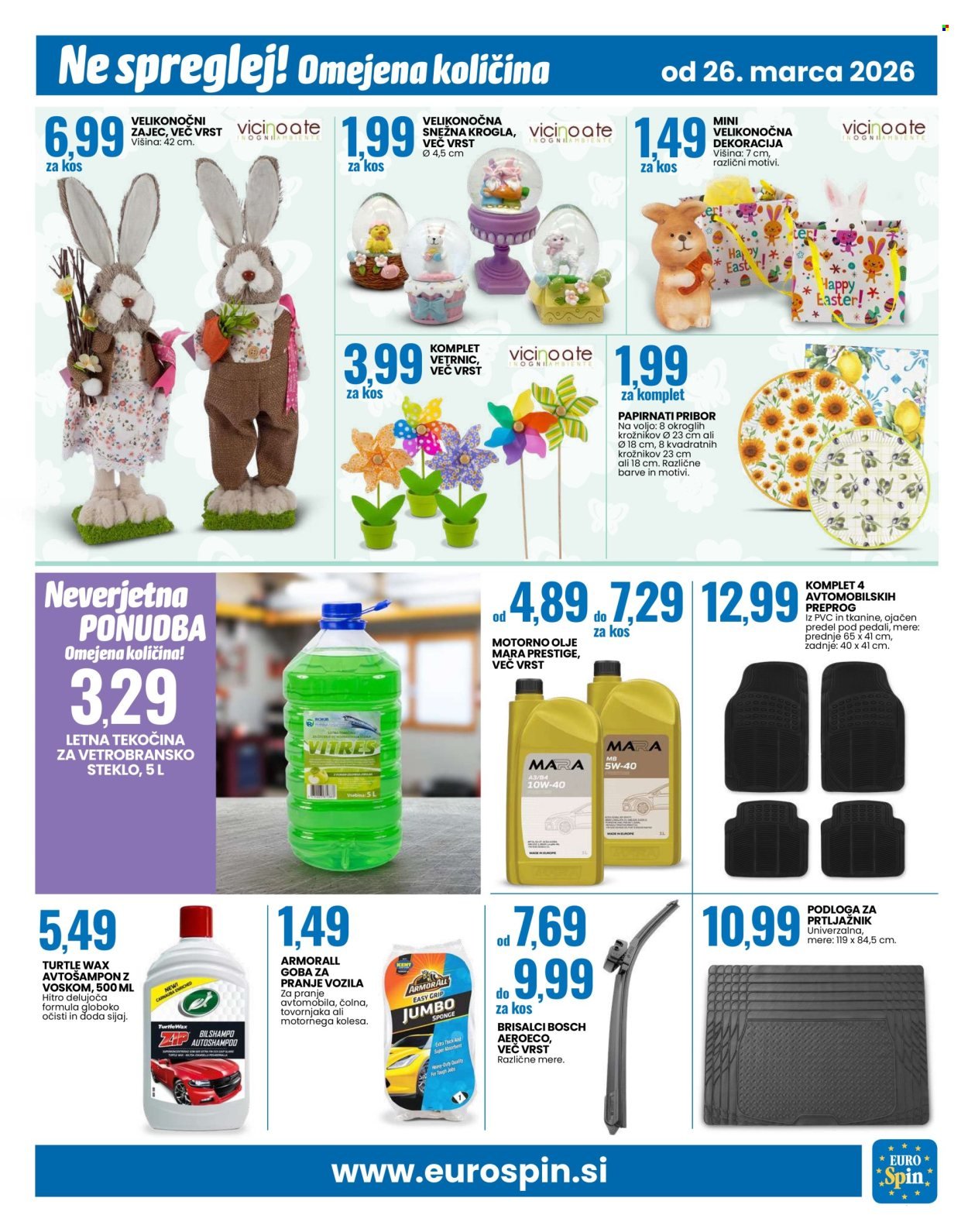 EUROSPIN katalog - Praznični trenutki z našimi dobrotami (2026-03-26 - 2026-04-01)